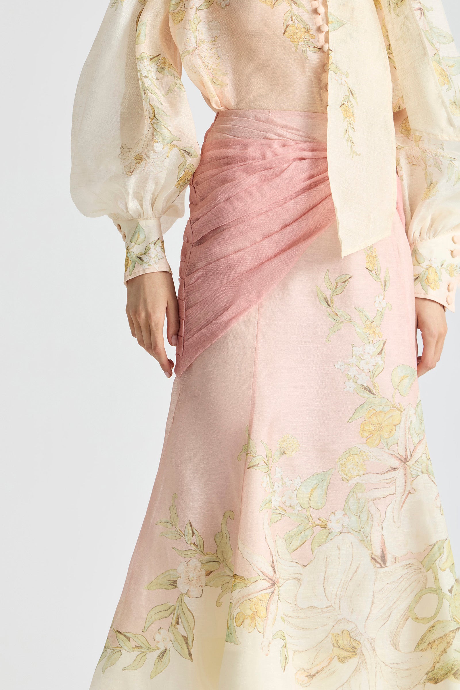 VOILA TWIST MAXI SKIRT