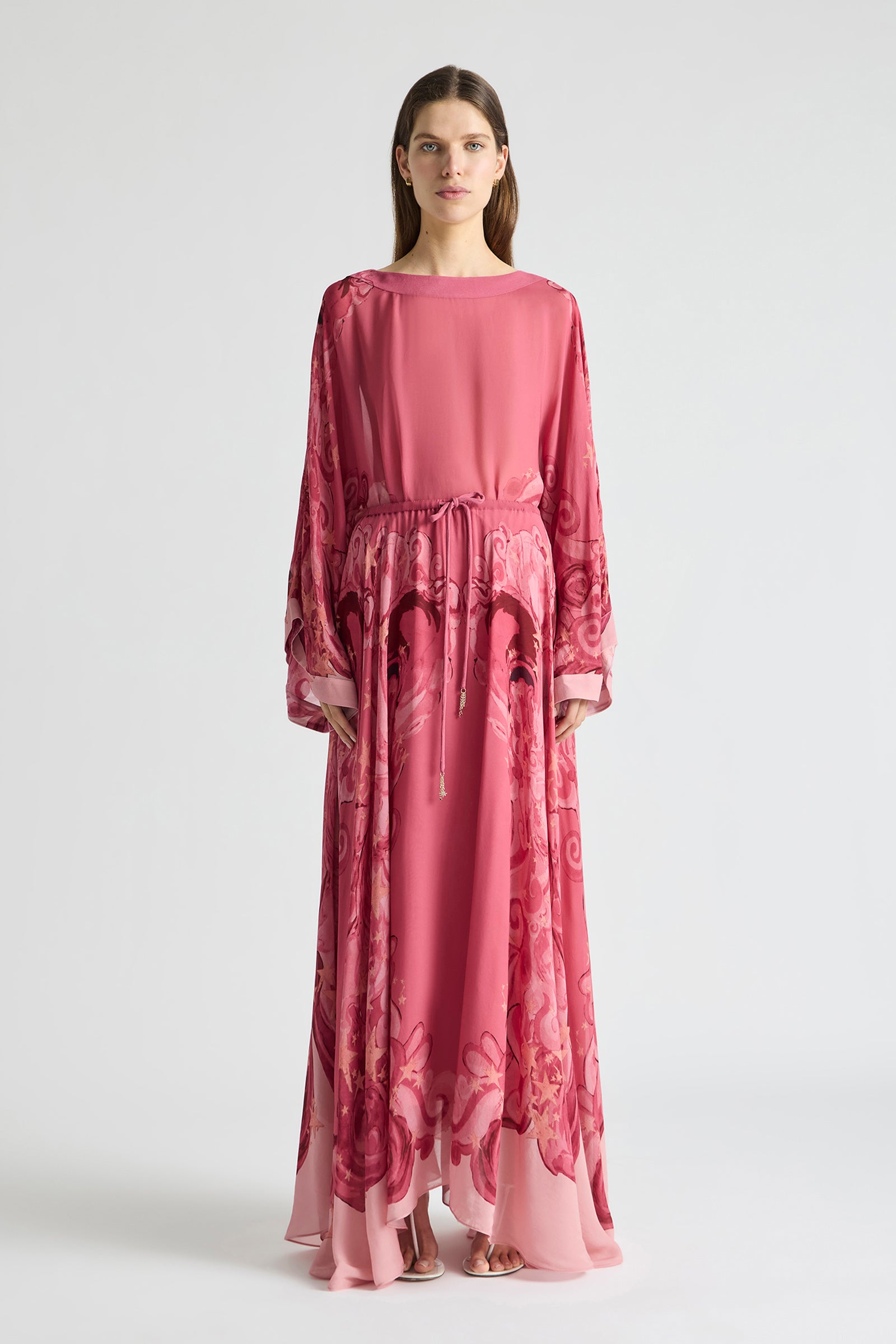 HORIZON HIPSTER FLARE MAXI SKIRT