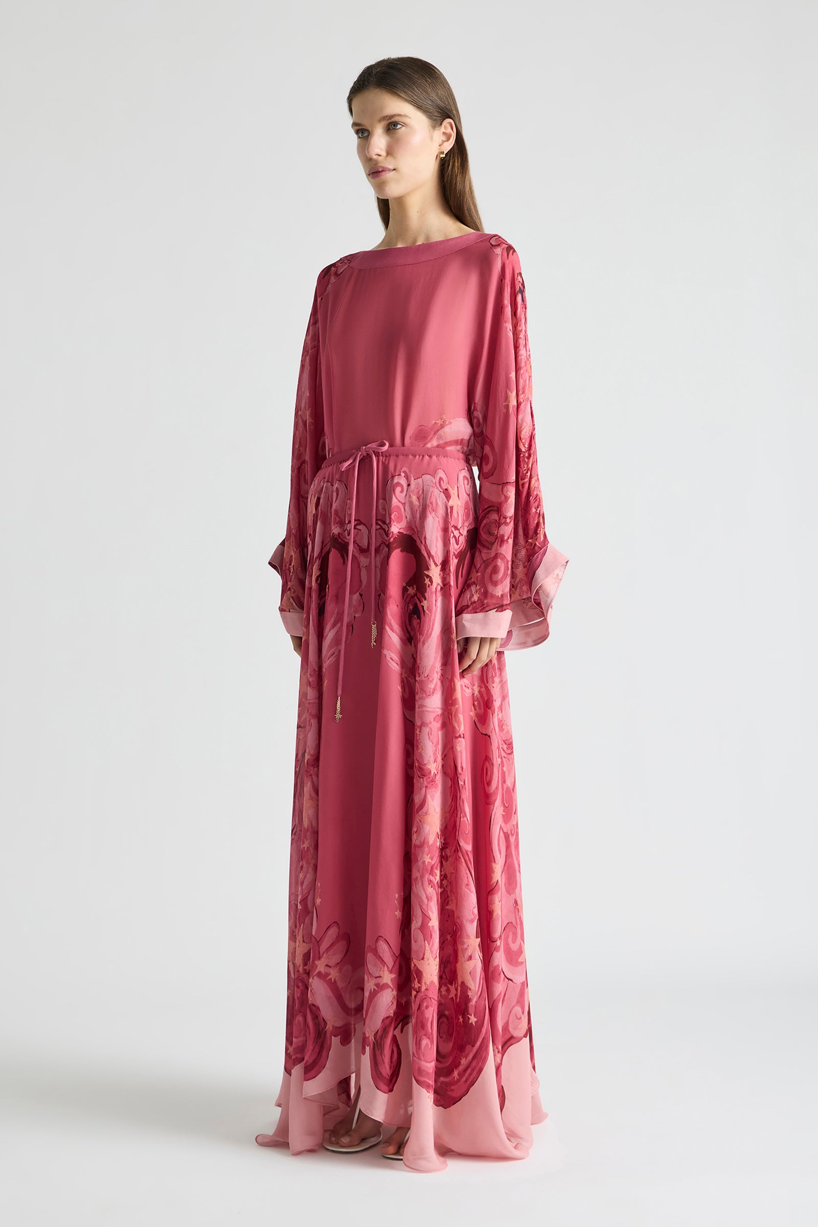 HORIZON HIPSTER FLARE MAXI SKIRT