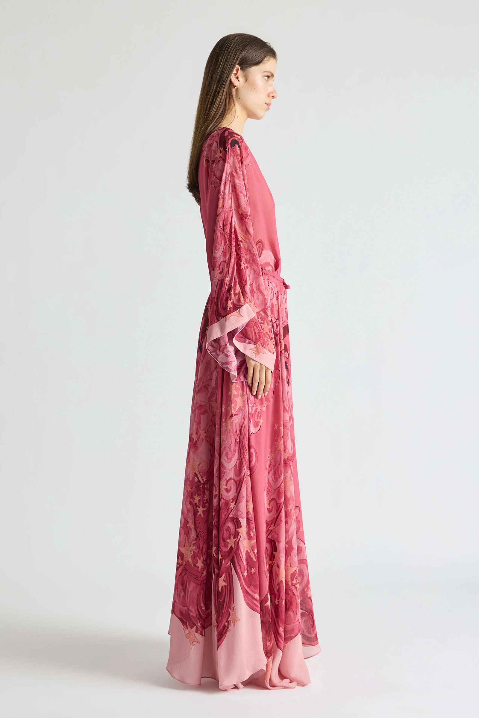 HORIZON HIPSTER FLARE MAXI SKIRT