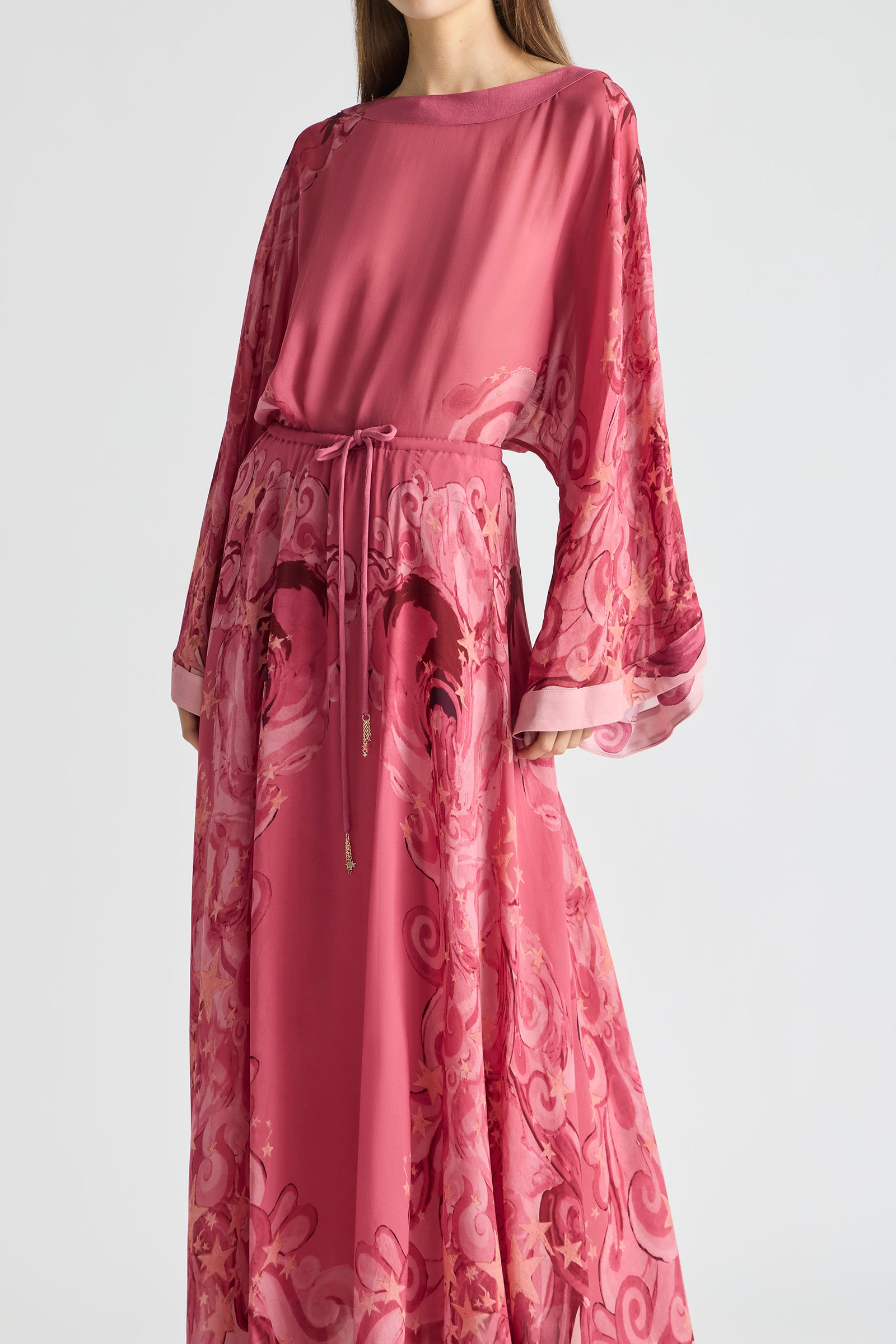 HORIZON HIPSTER FLARE MAXI SKIRT
