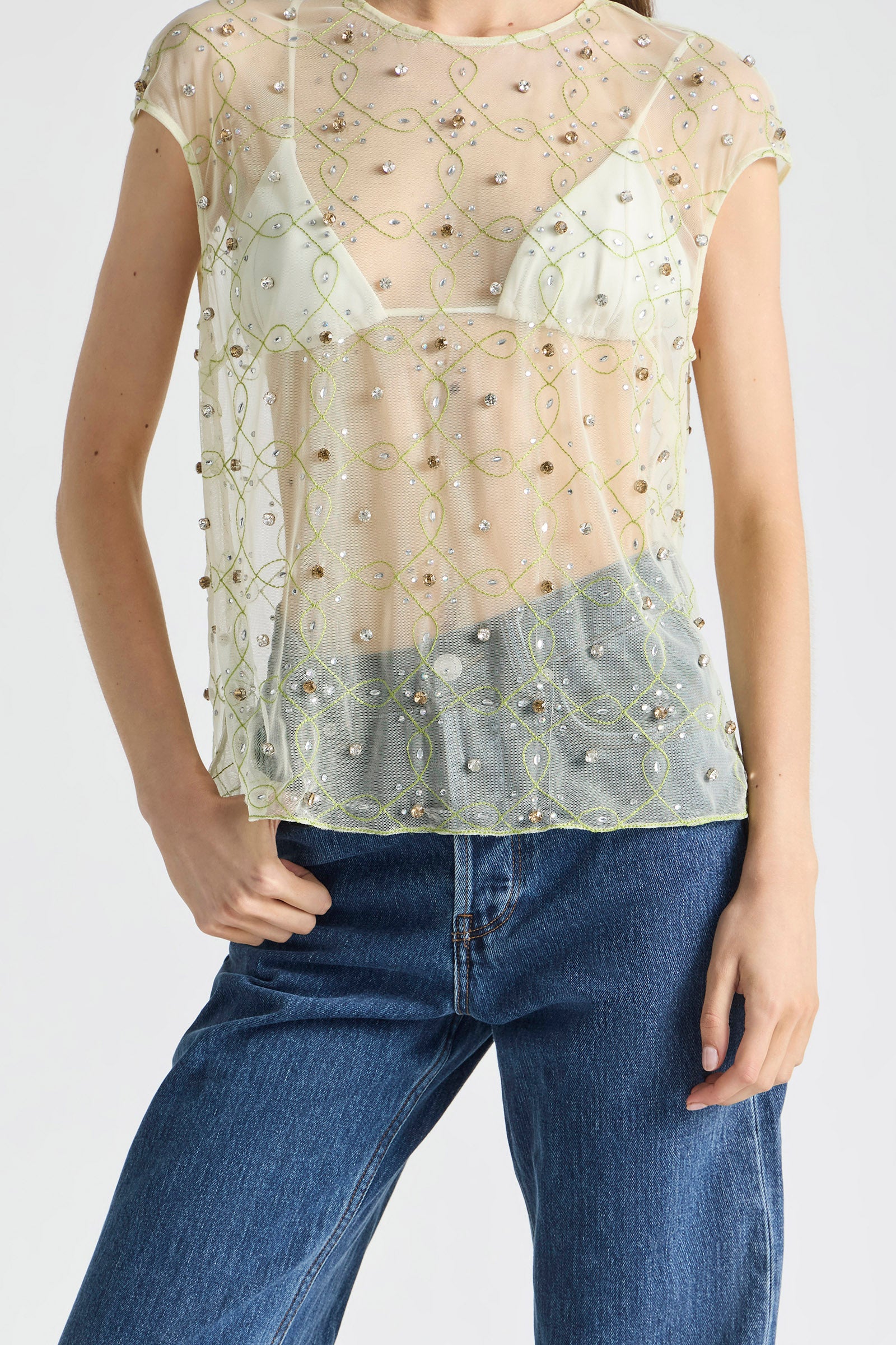 FREEFALL CAP SLEEVE TANK TOP