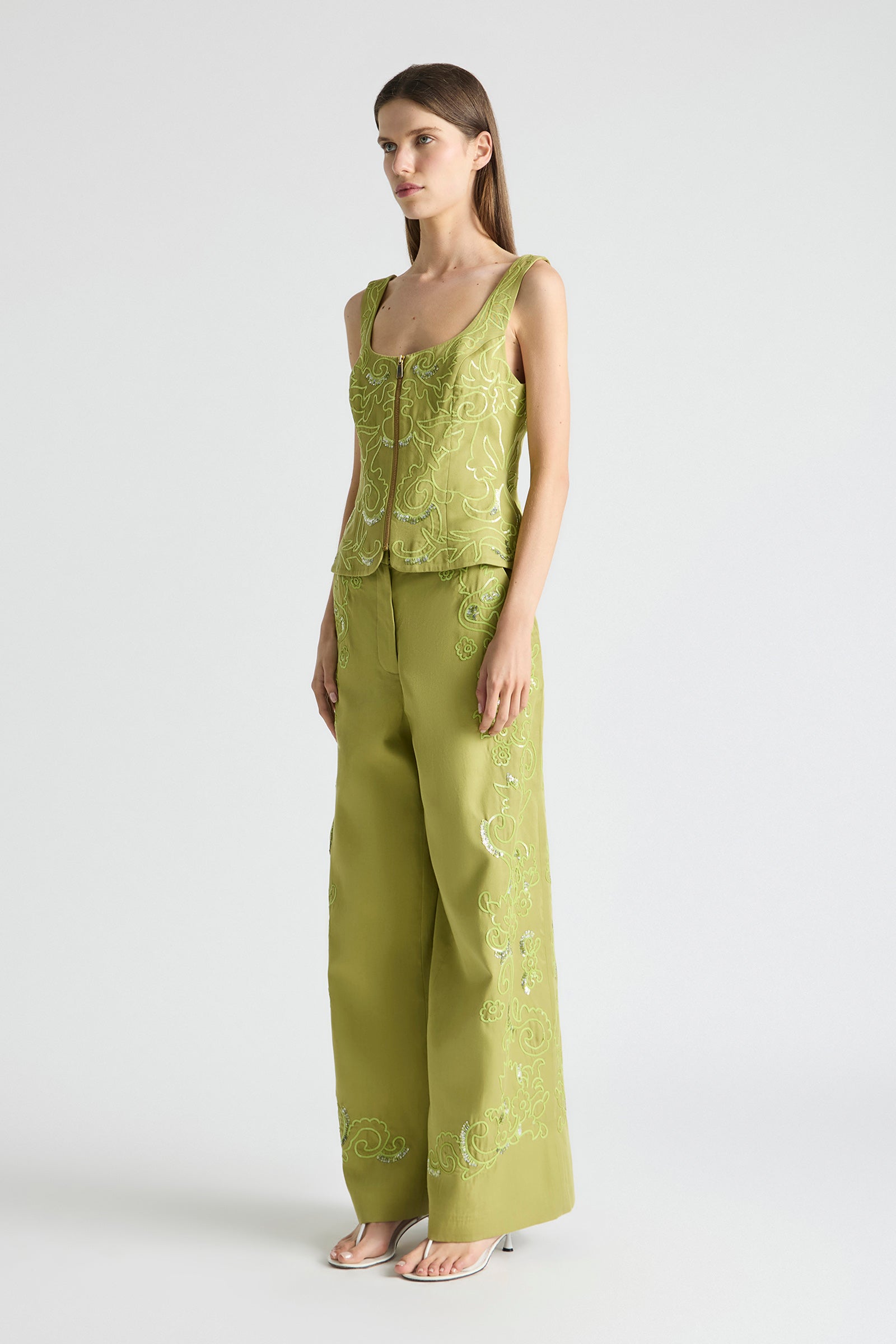 OASIS BODICE TOP WITH ZIP