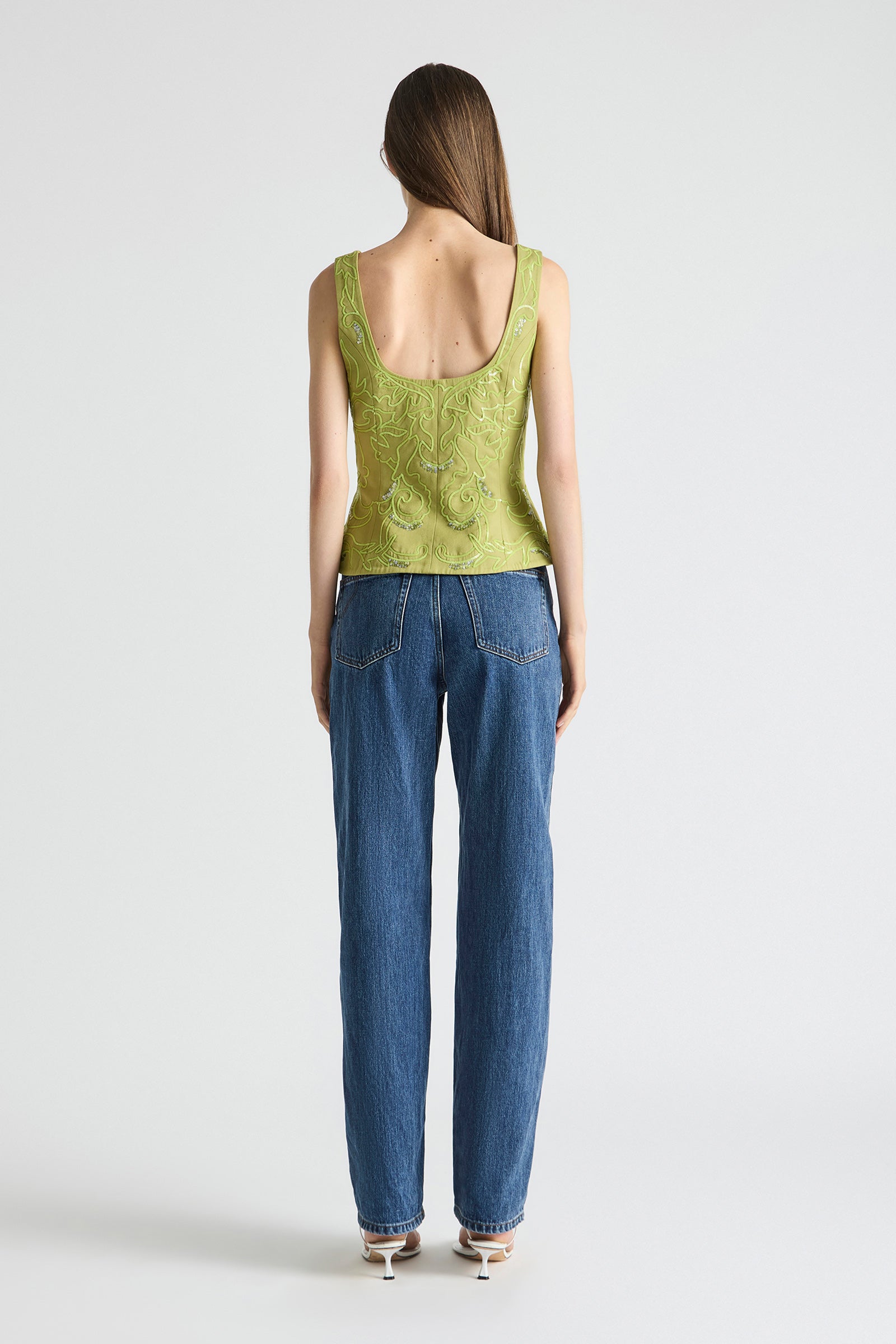 OASIS BODICE TOP WITH ZIP