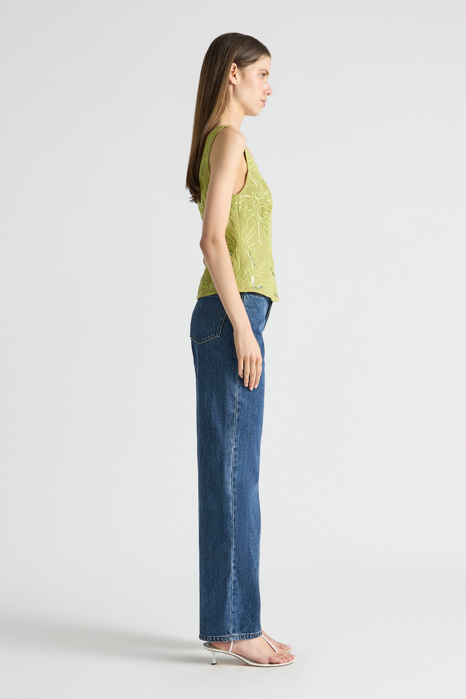 OASIS BODICE TOP WITH ZIP