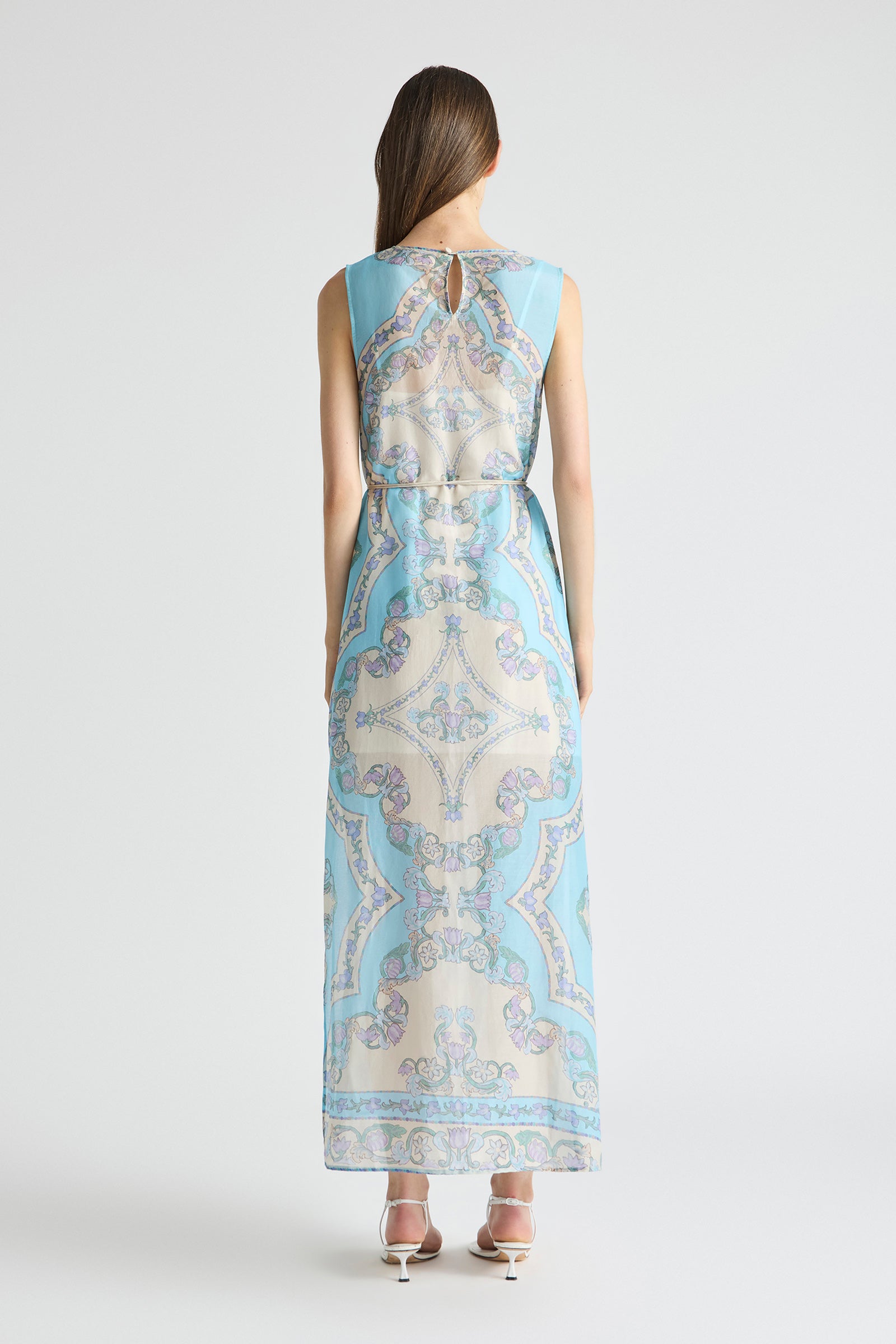 VENTURA BELTED MAXI DRESS