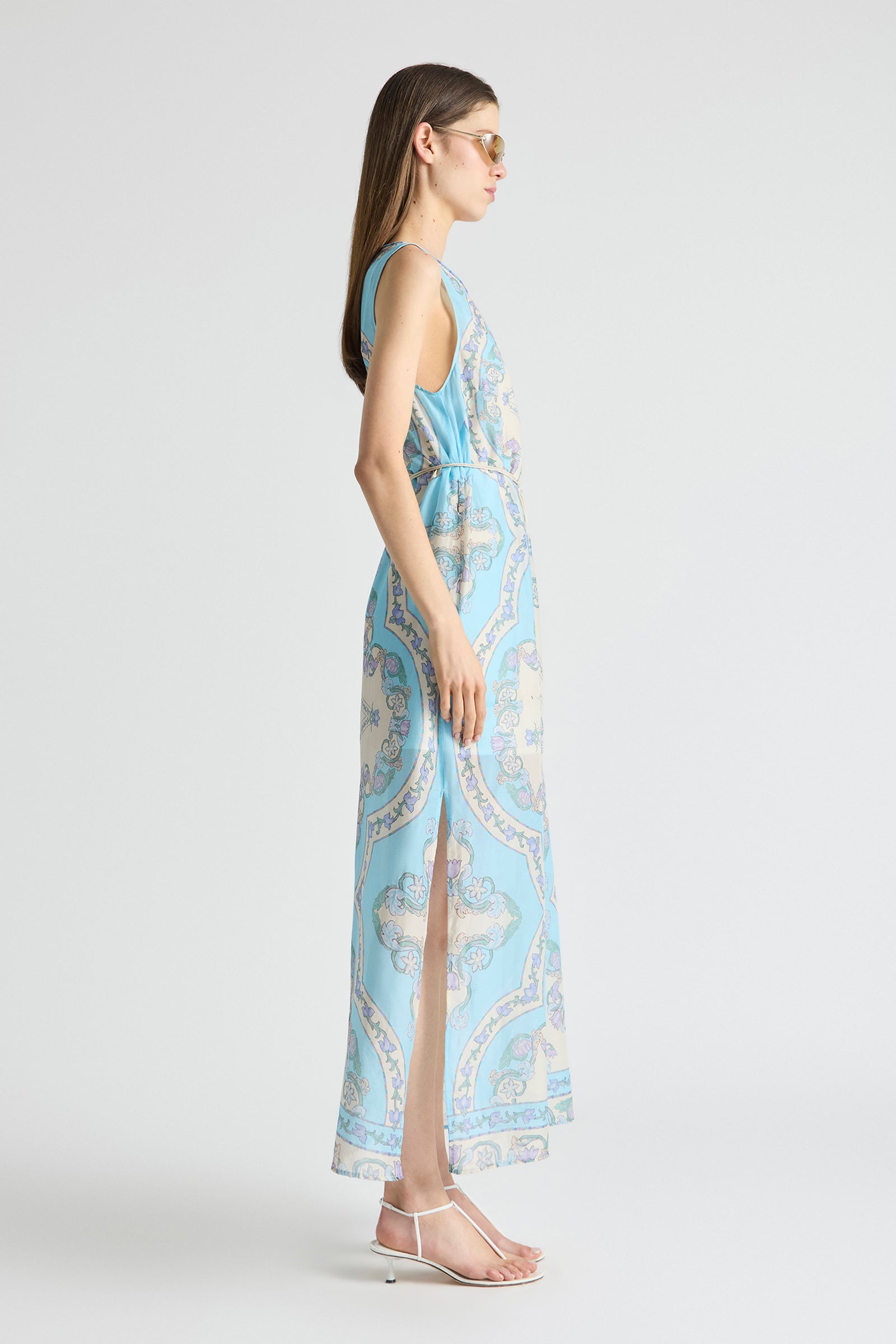 VENTURA BELTED MAXI DRESS