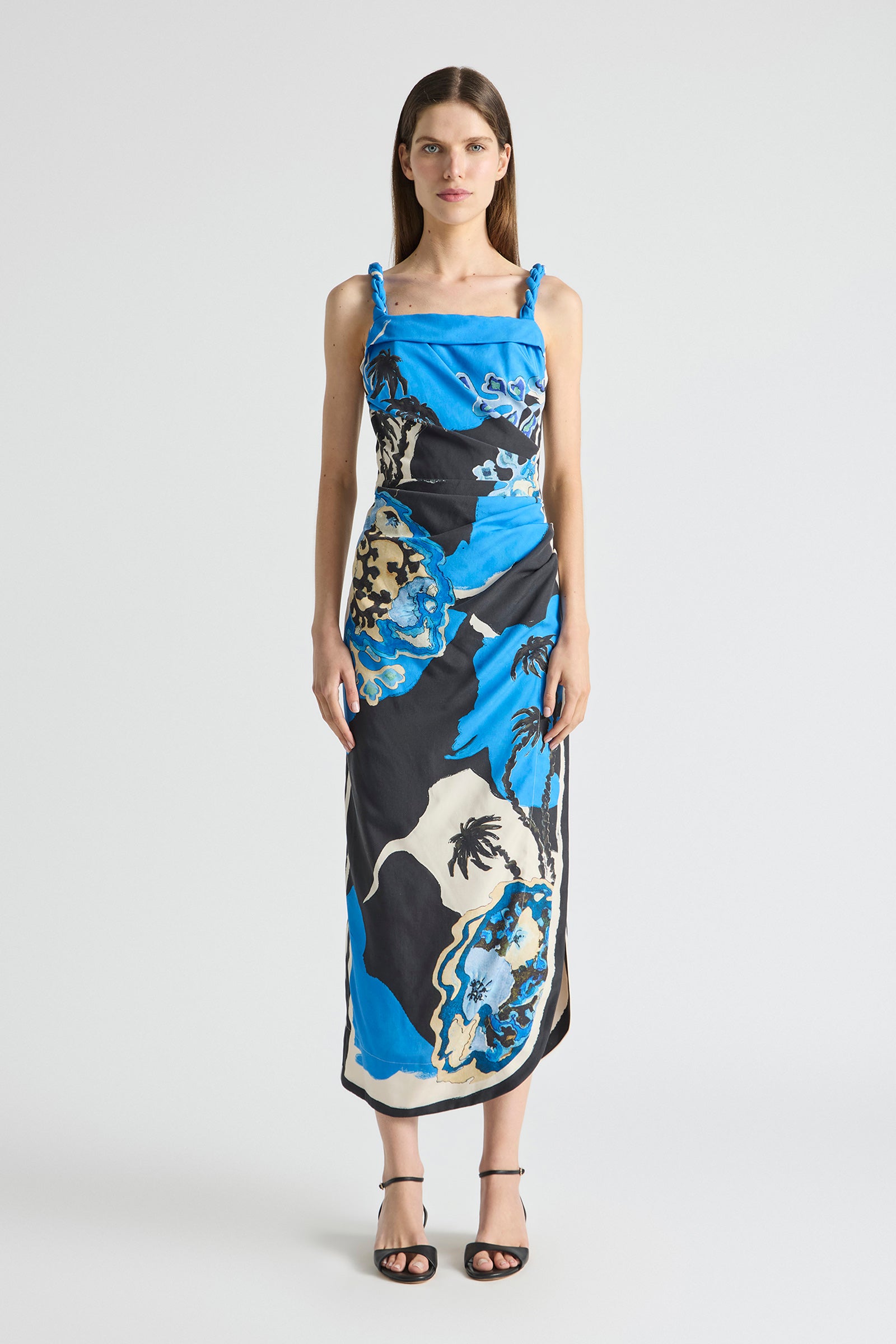 PULSE TWISTED STRAP DRESS