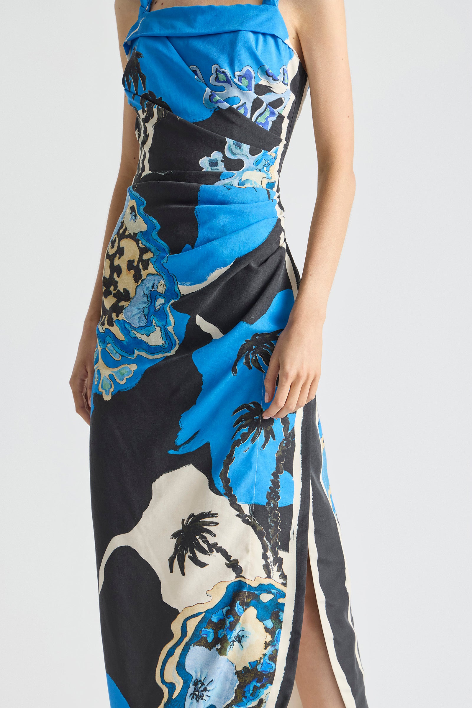 PULSE TWISTED STRAP DRESS