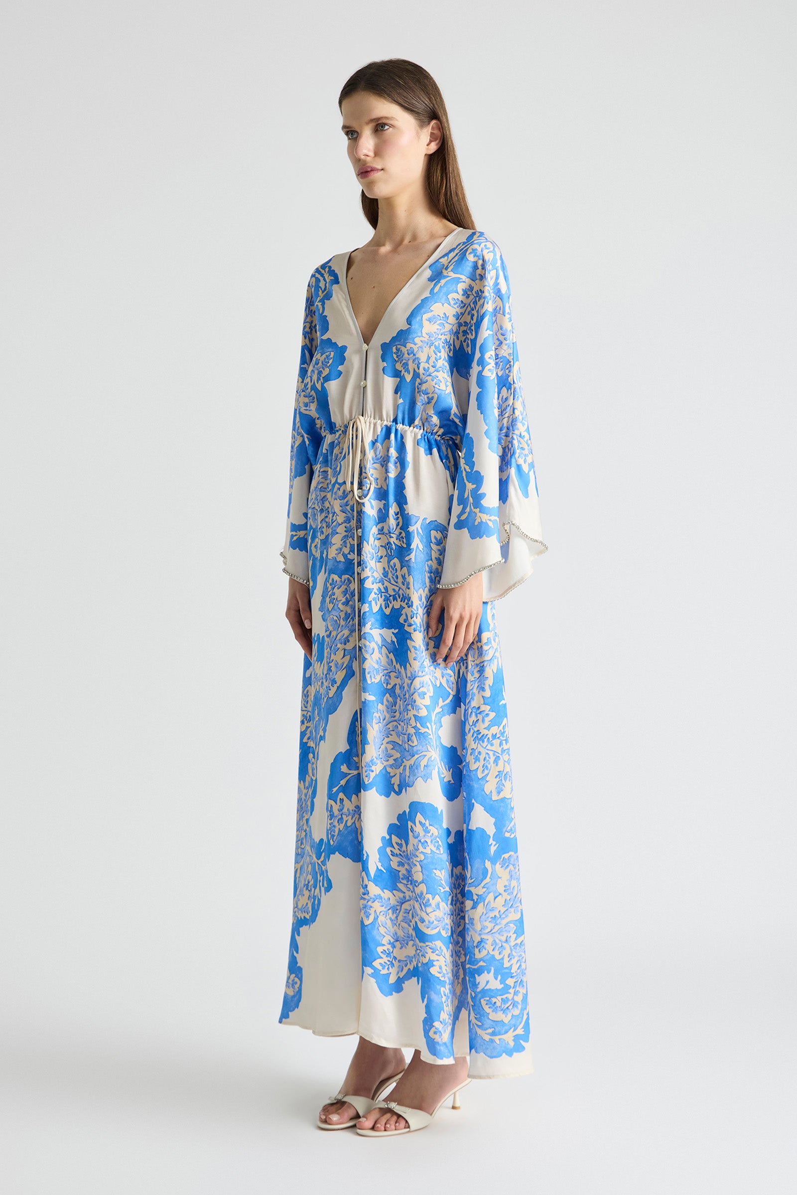 STARDUST DRAWSTRING WAIST KAFTAN