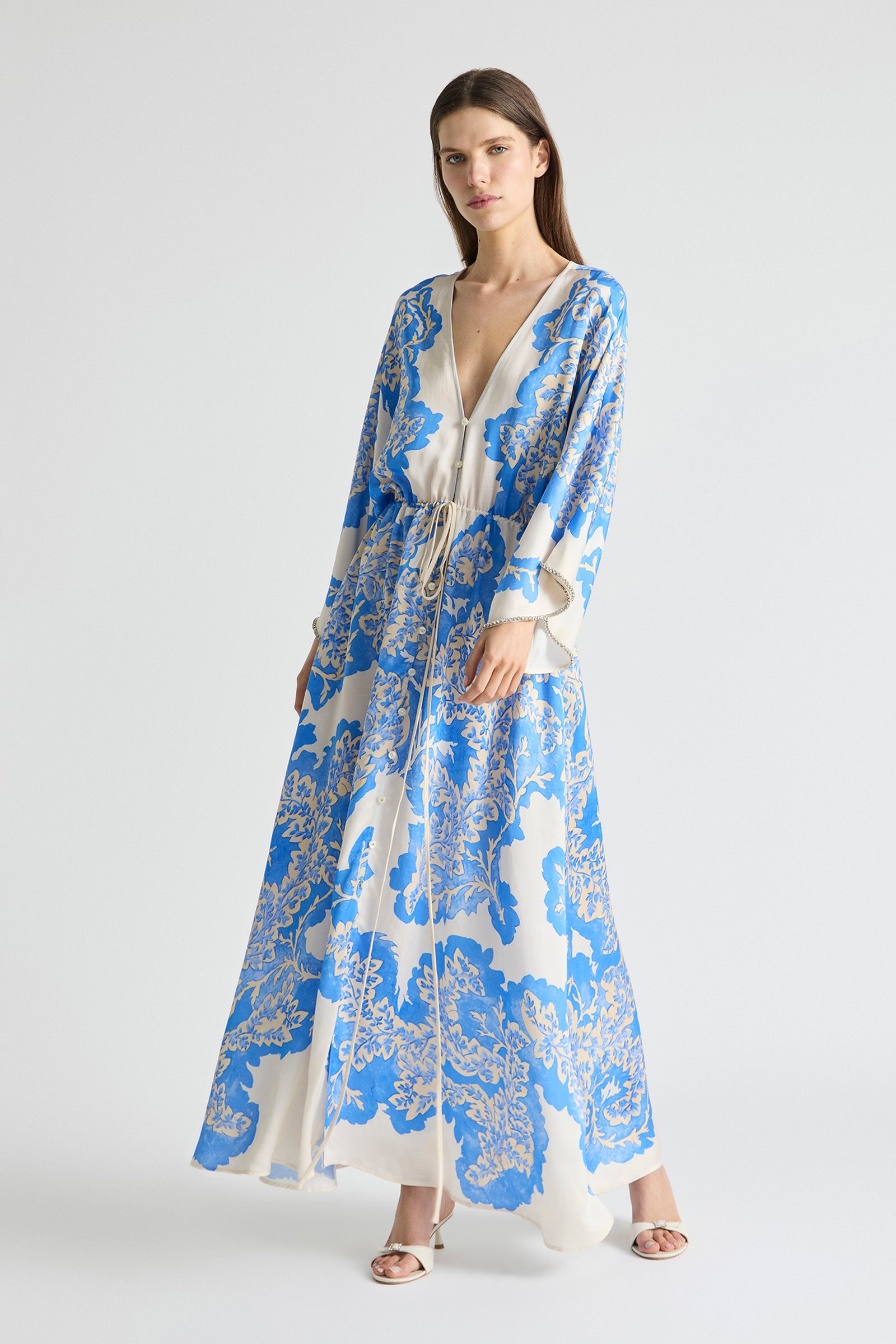 STARDUST DRAWSTRING WAIST KAFTAN