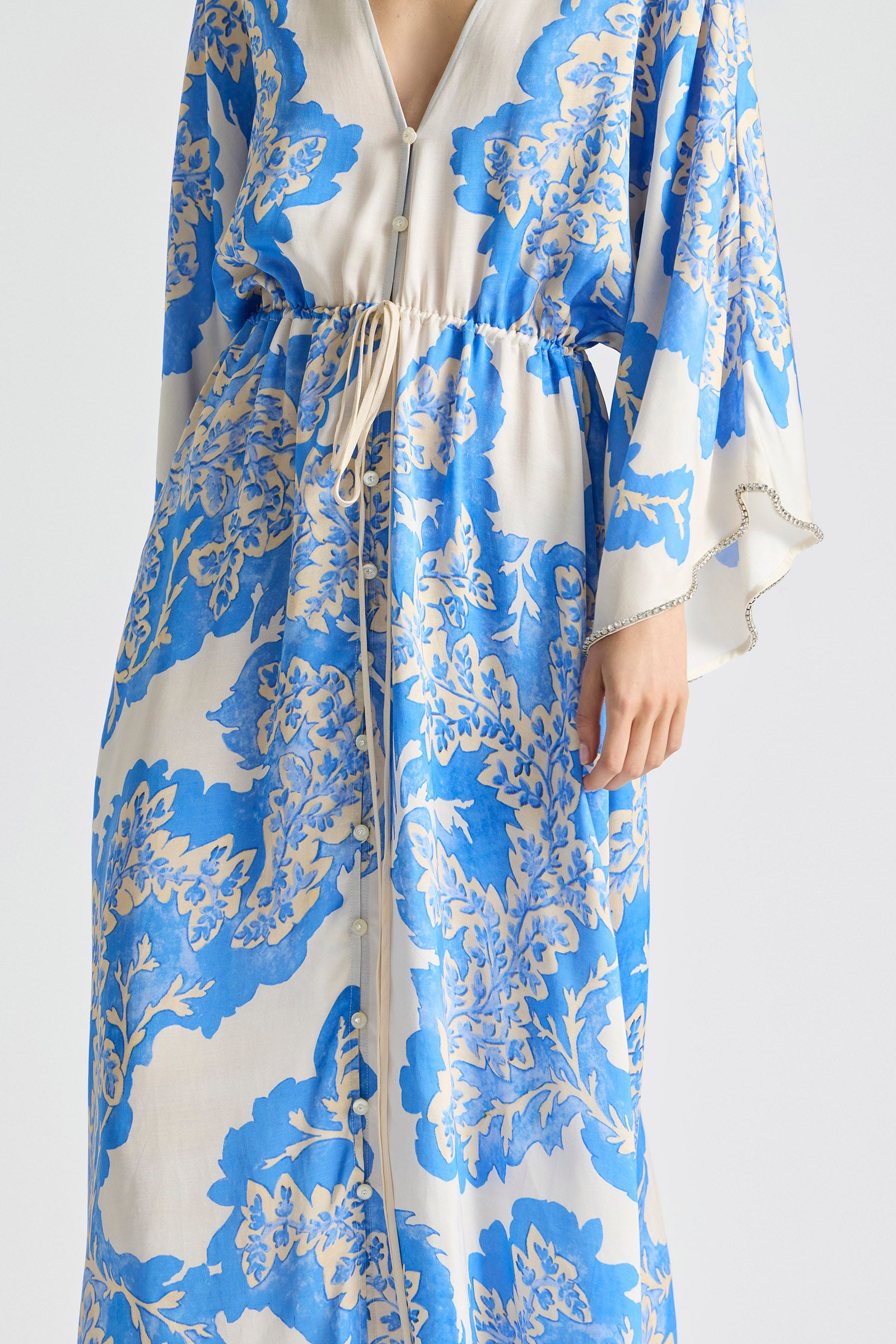 STARDUST DRAWSTRING WAIST KAFTAN