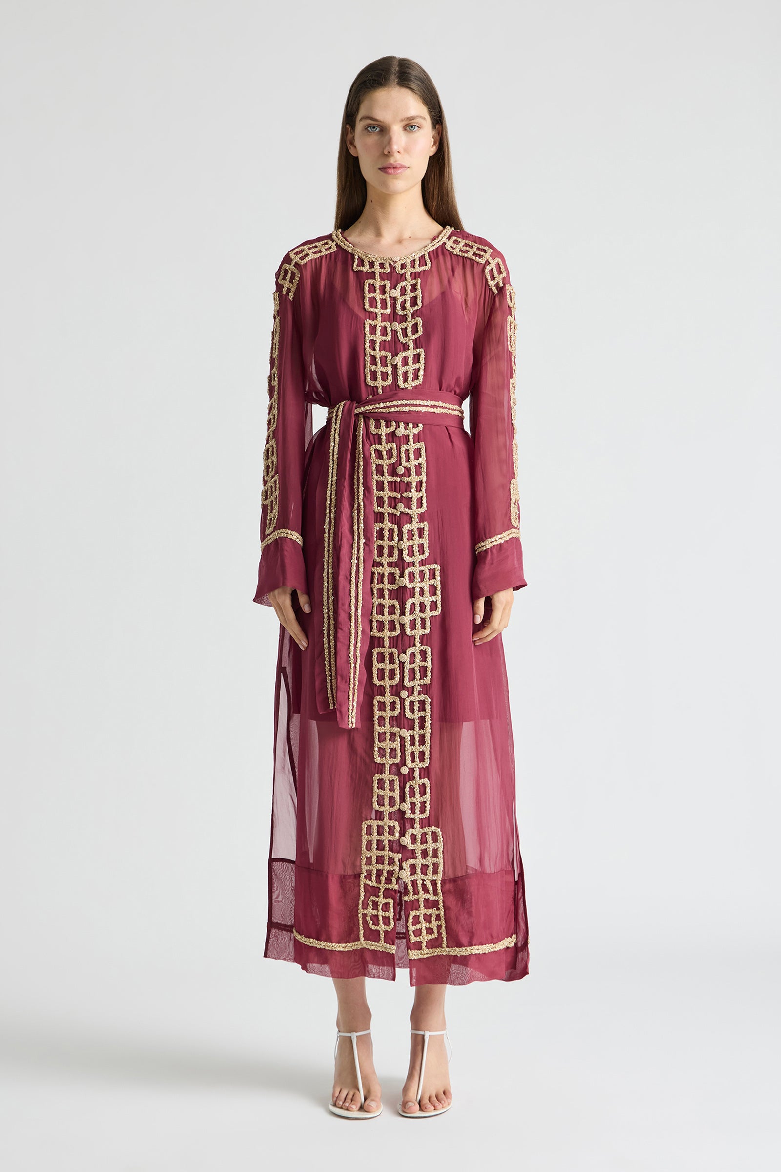 HEROES BUTTON & LOOP KAFTAN