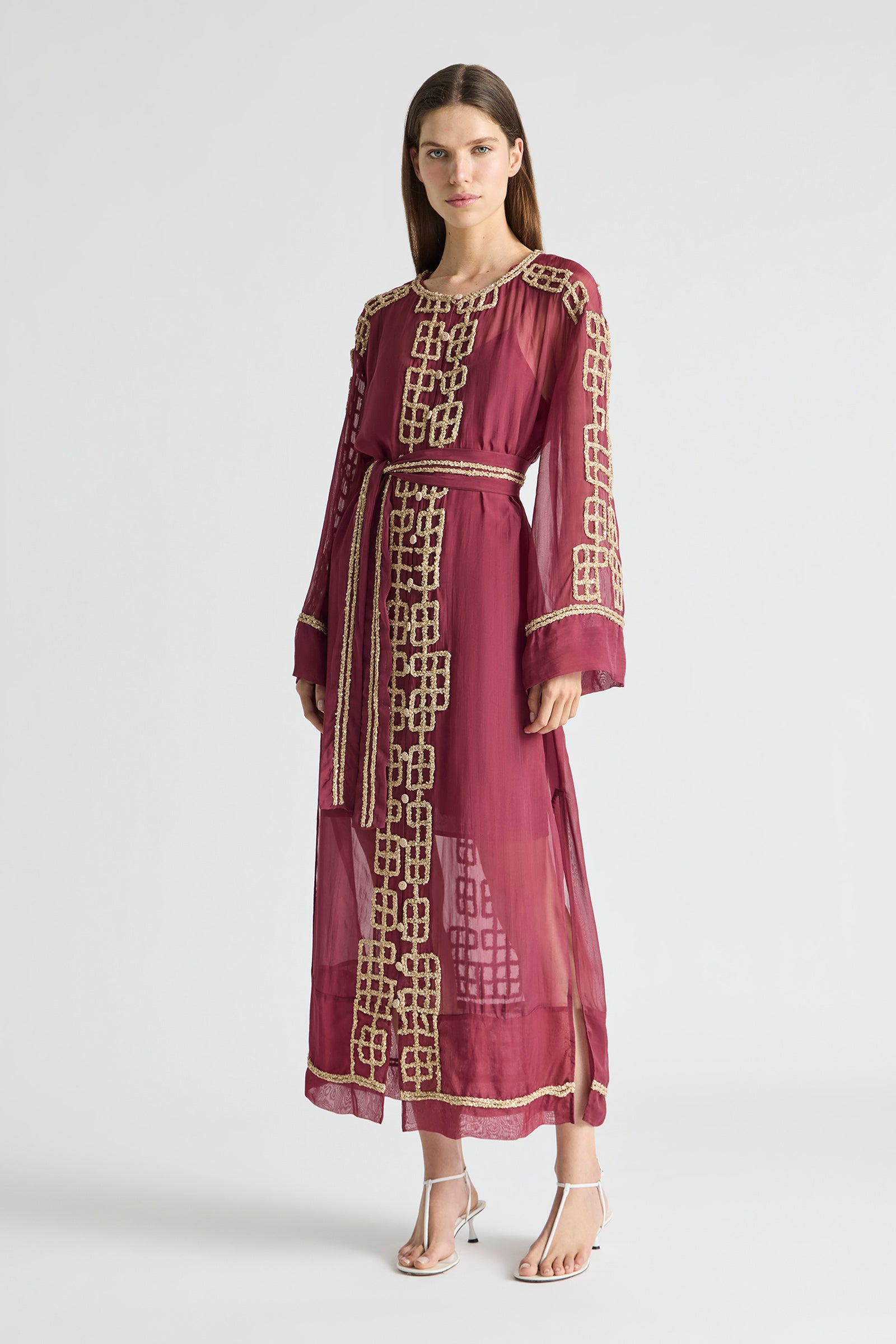 HEROES BUTTON & LOOP KAFTAN