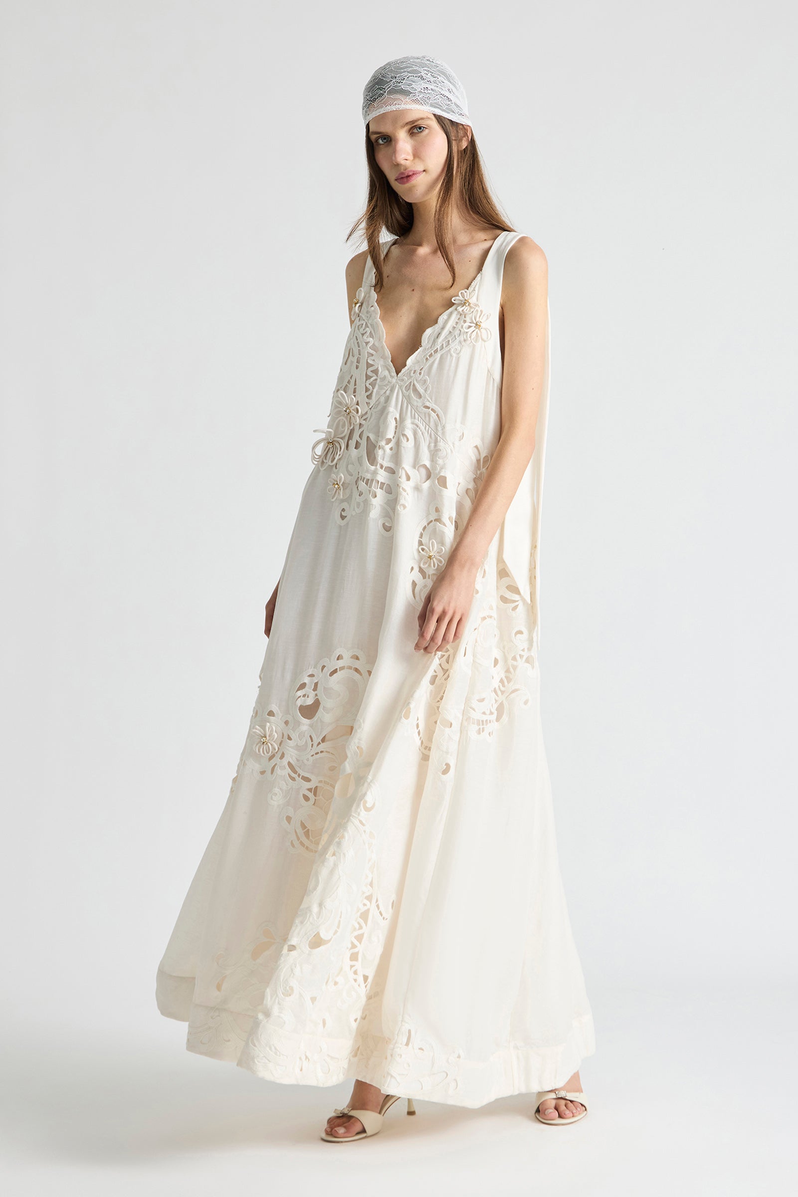 VELOCITY DEEP V TIE DRESS