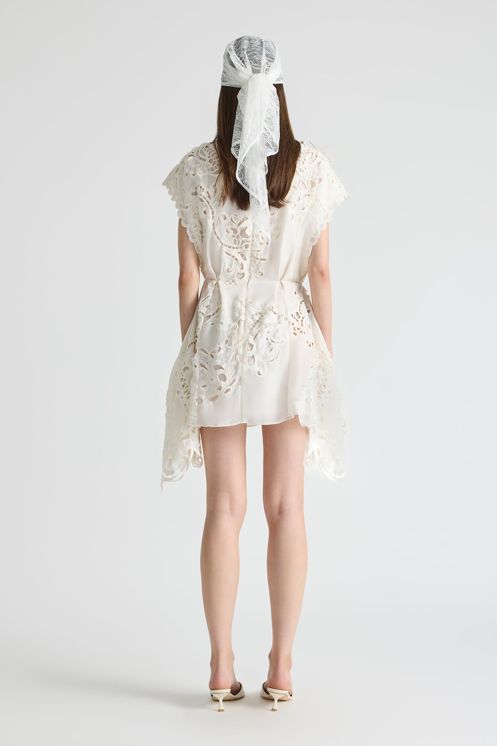 VELOCITY HANKY HEM MINI DRESS