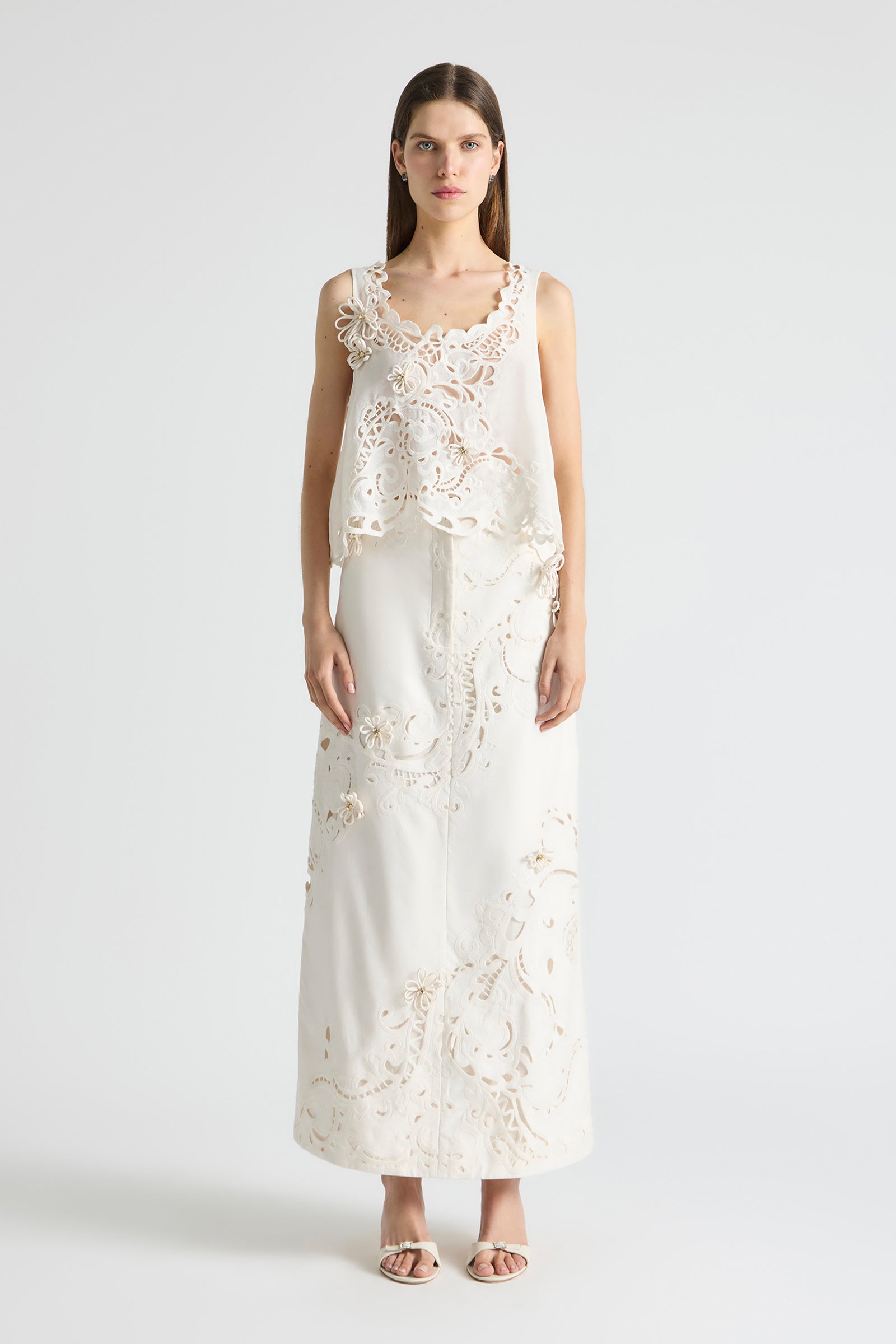 VELOCITY STRAIGHT MAXI SKIRT