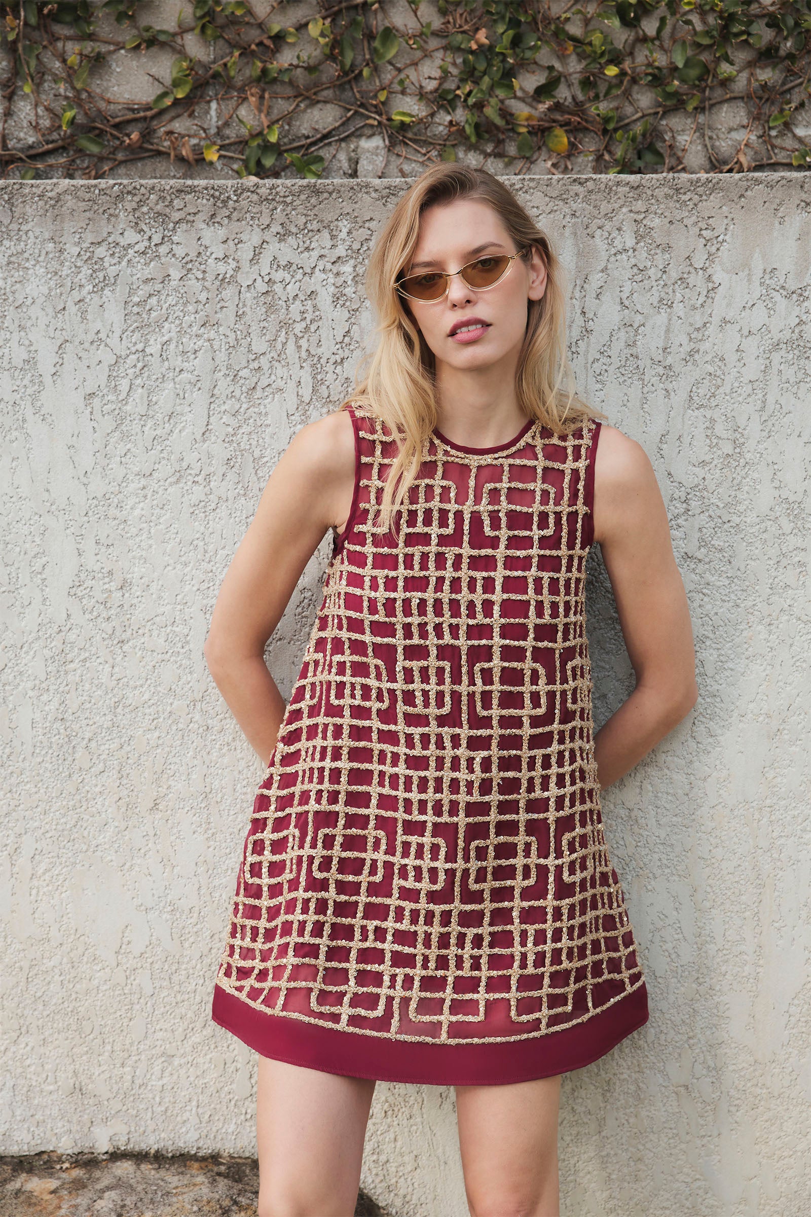 HEROES SWING MINI DRESS