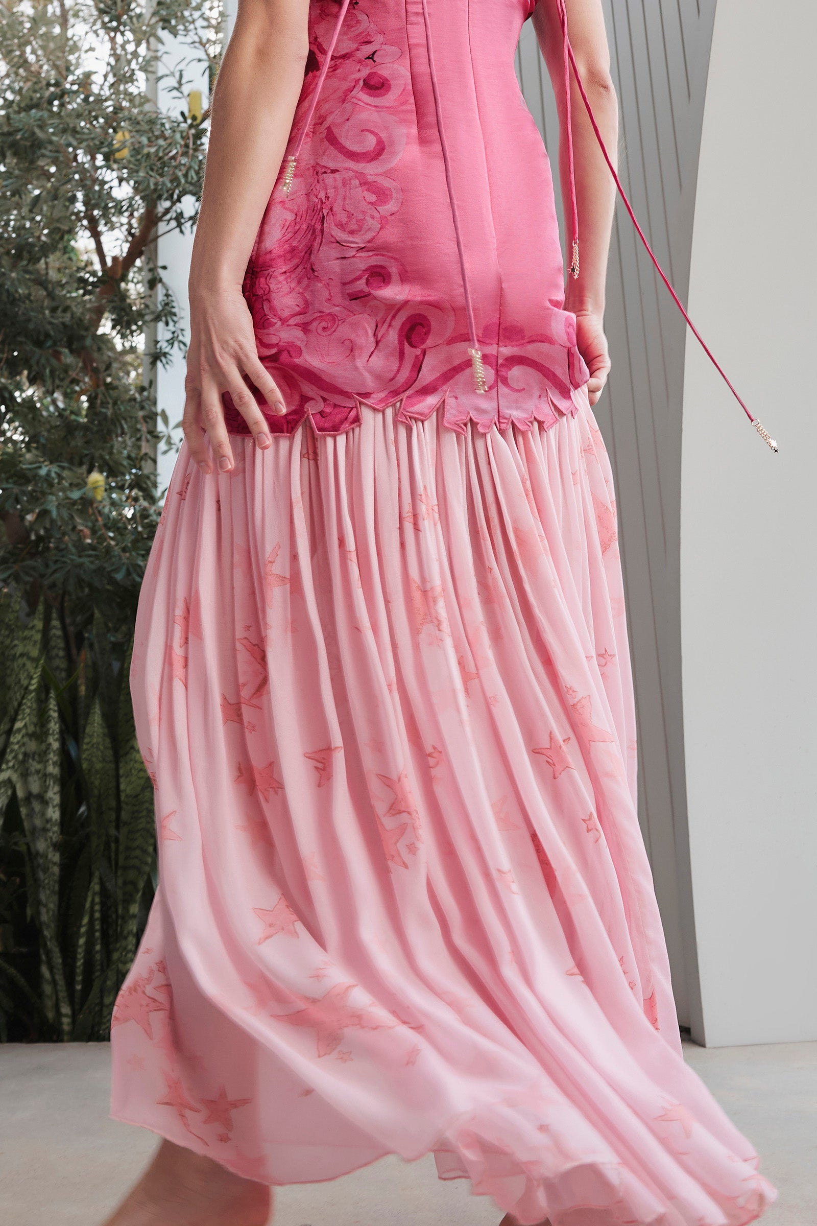 HORIZON DROP WAIST GOWN