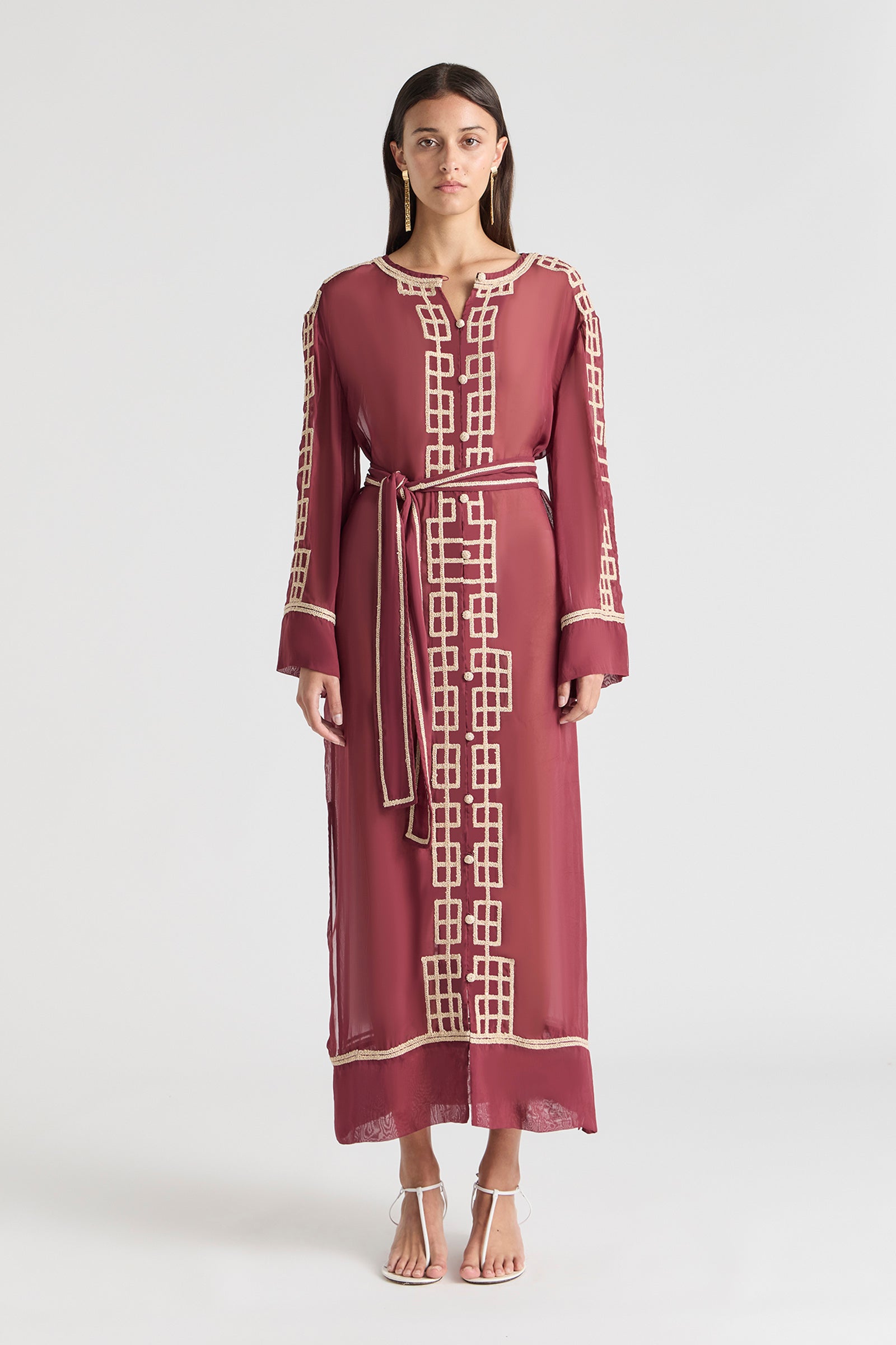 HEROES BUTTON & LOOP KAFTAN