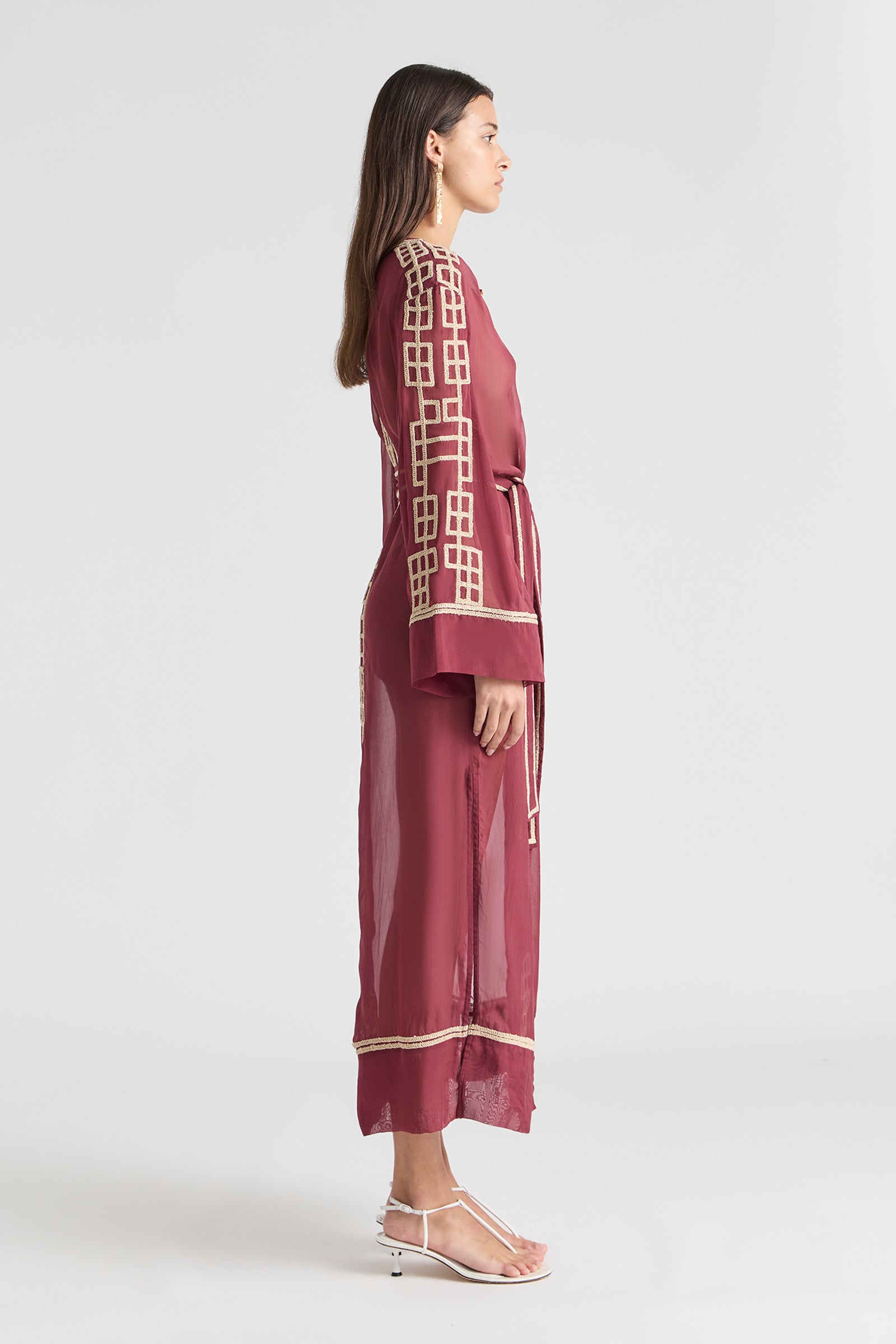 HEROES BUTTON & LOOP KAFTAN
