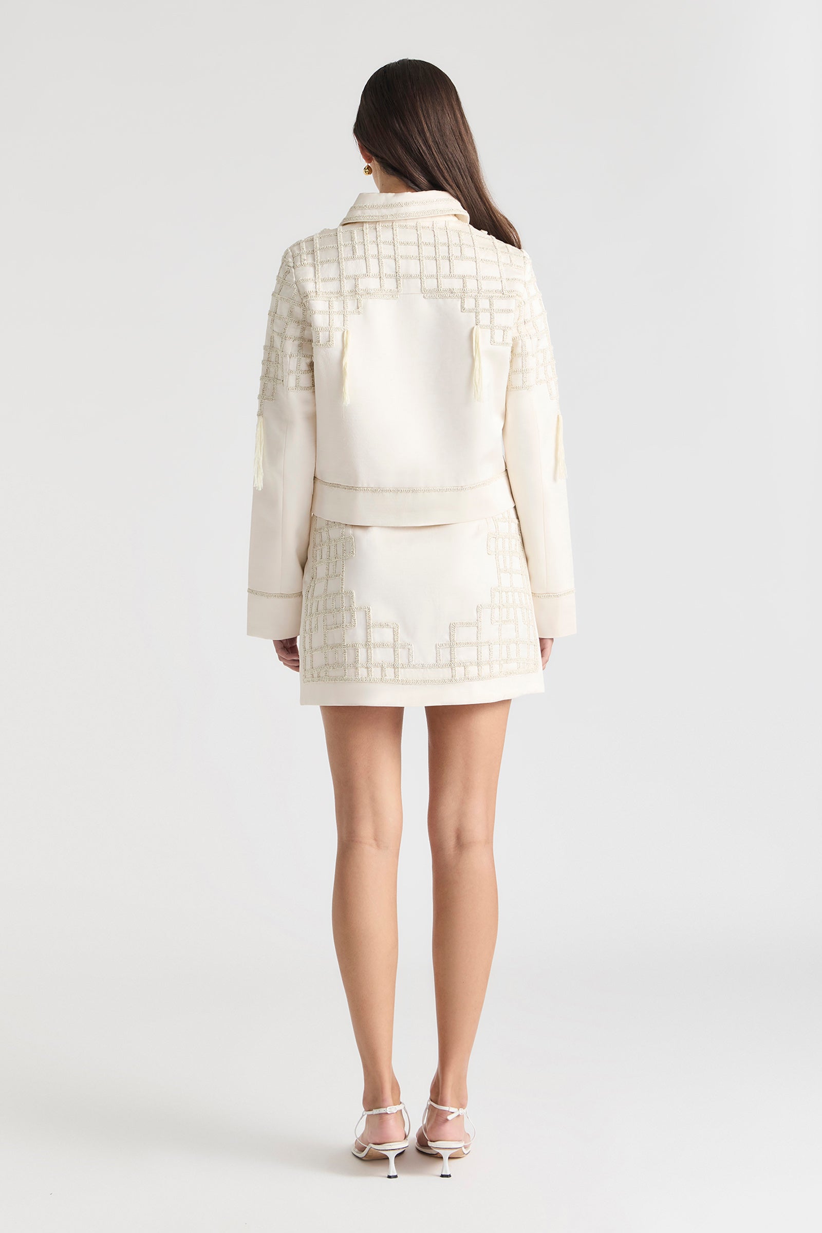 HEROES LONG CROPPED JACKET