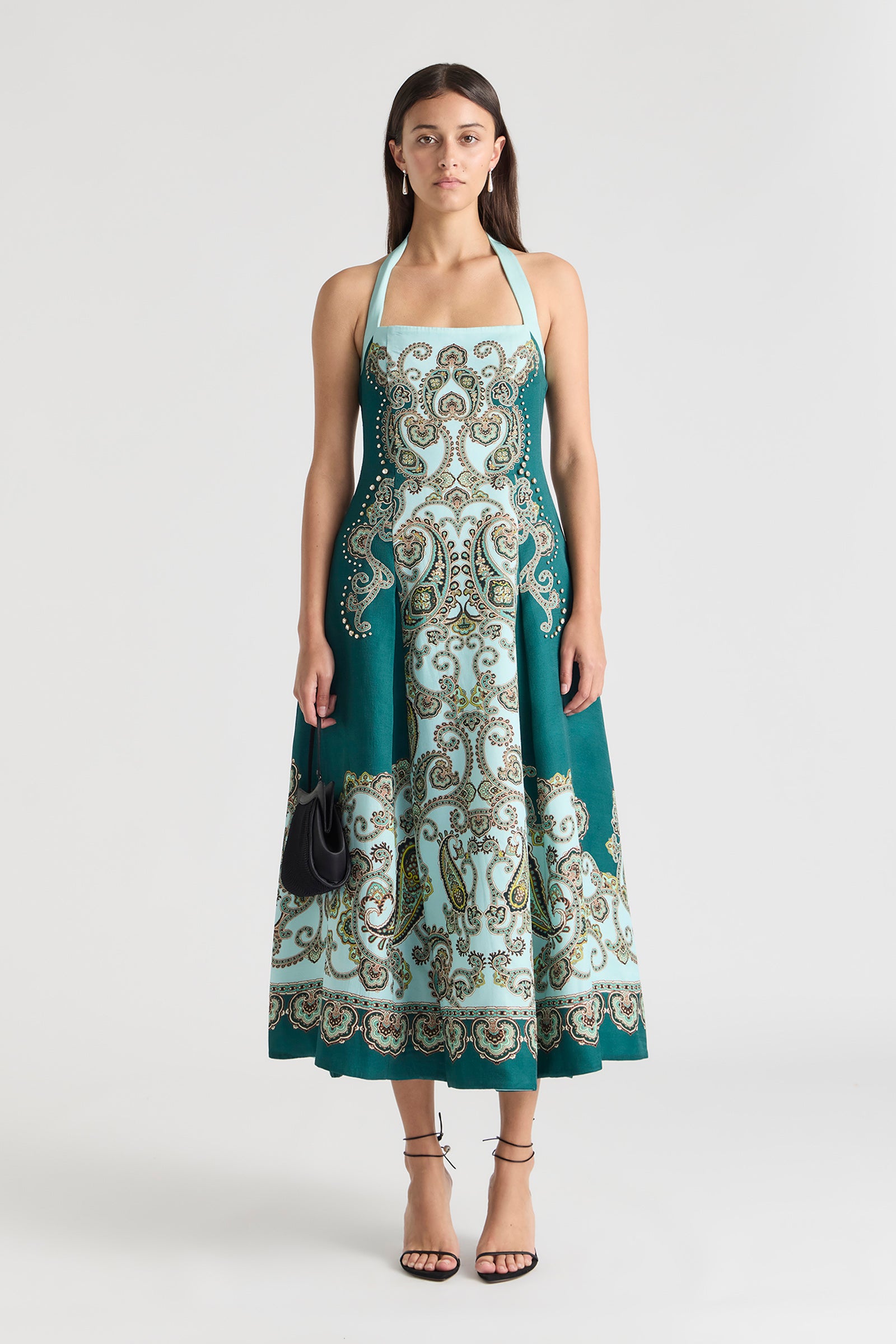 PRISM HALTER GOWN