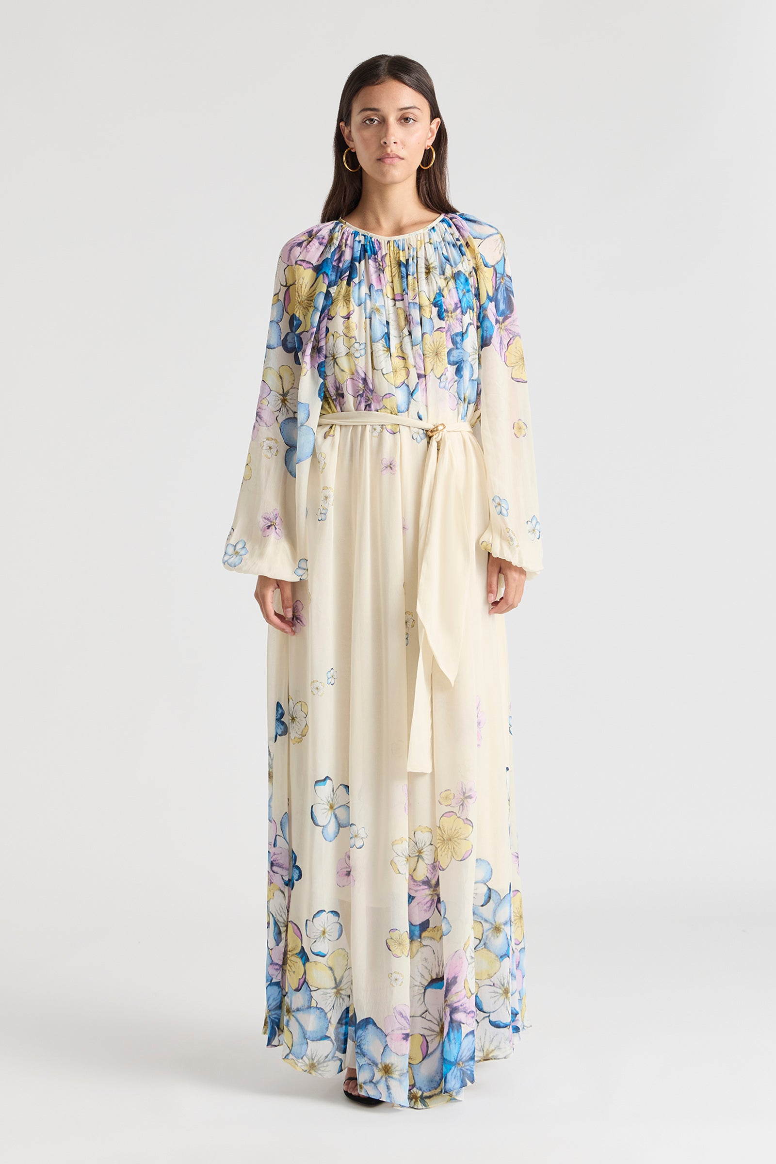 SOLUNA BILLOW SLEEVE GOWN