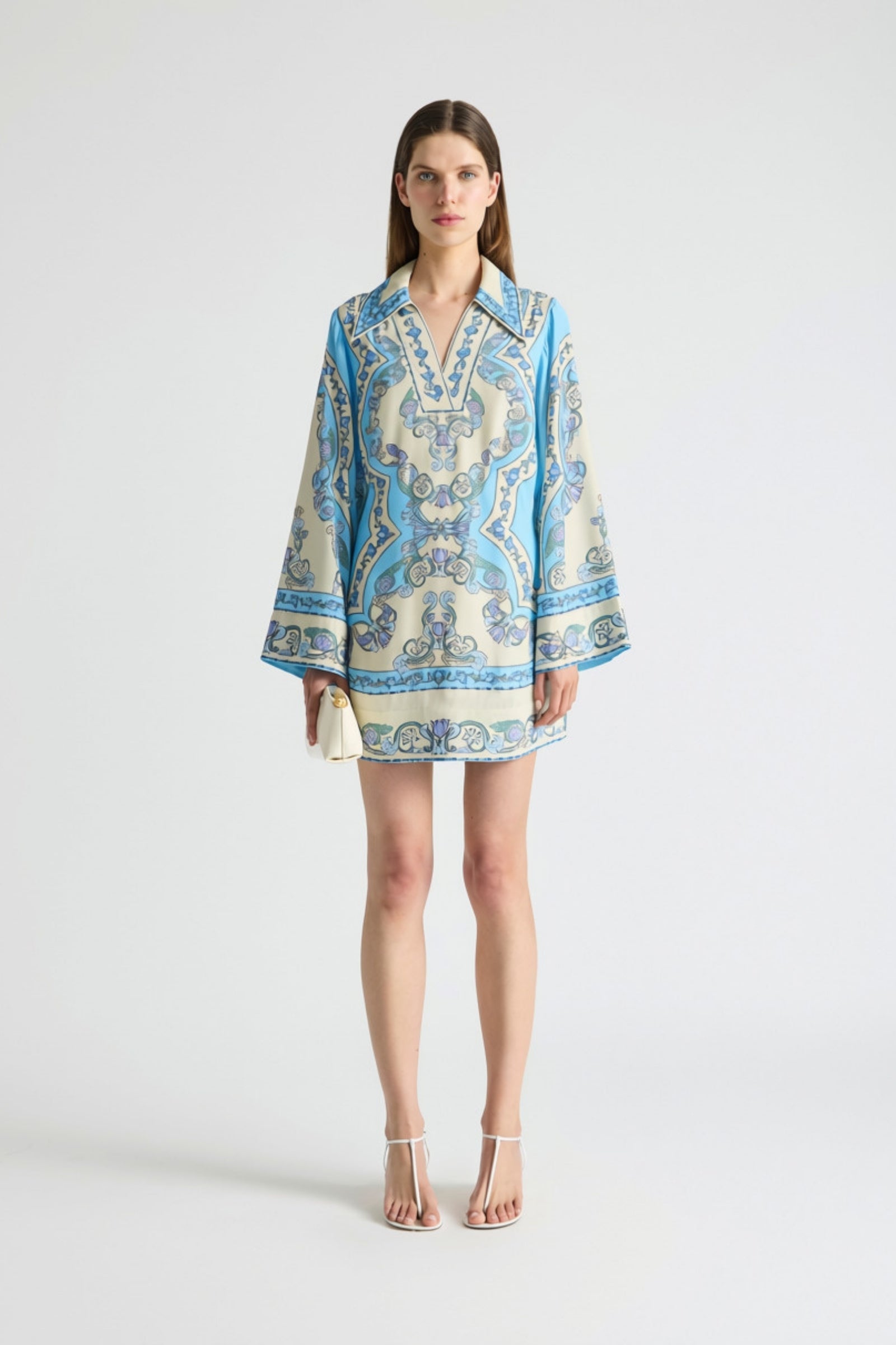 VENTURA SHORT COLLARED KAFTAN