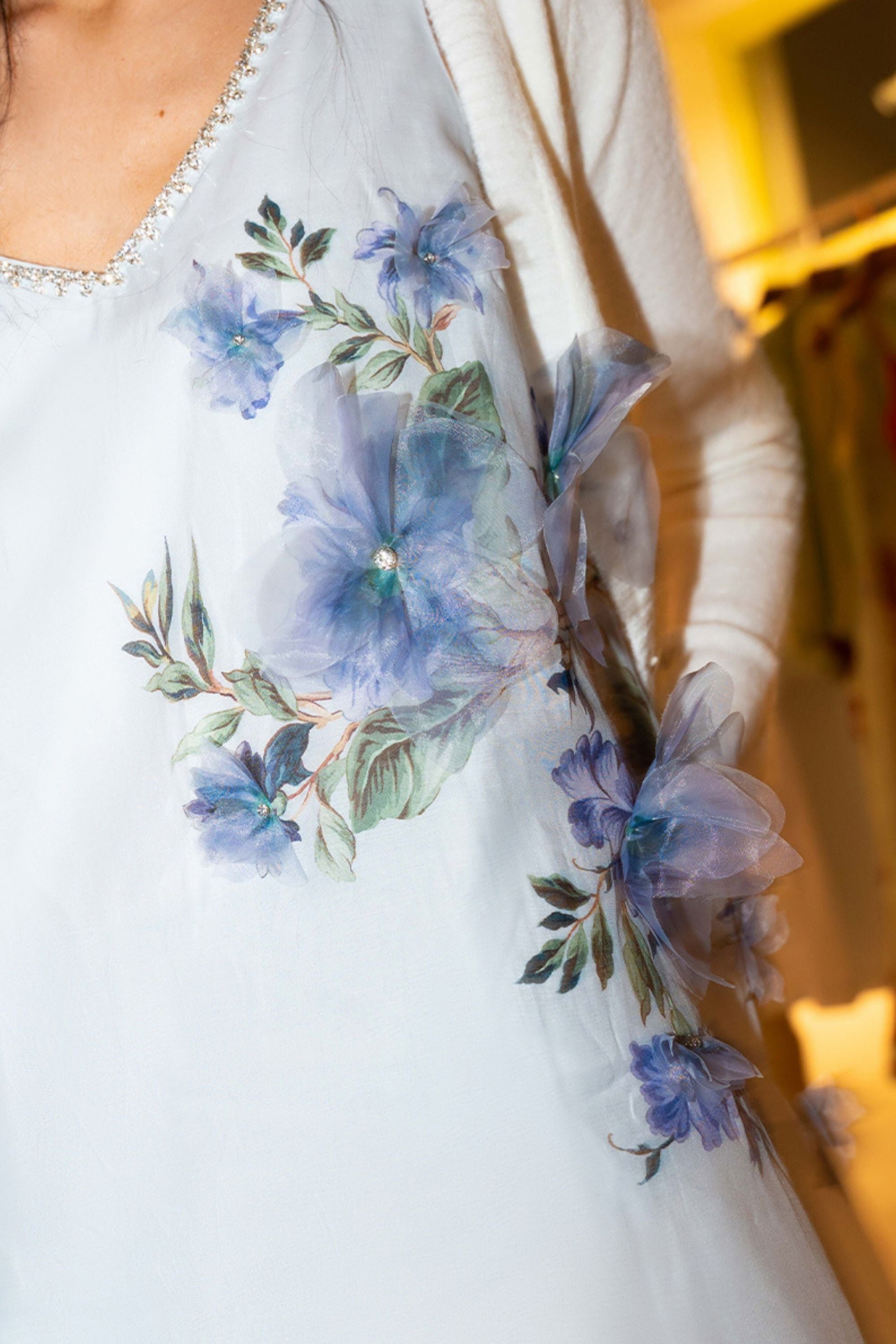 BISOUS FLORAL SHIFT DRESS