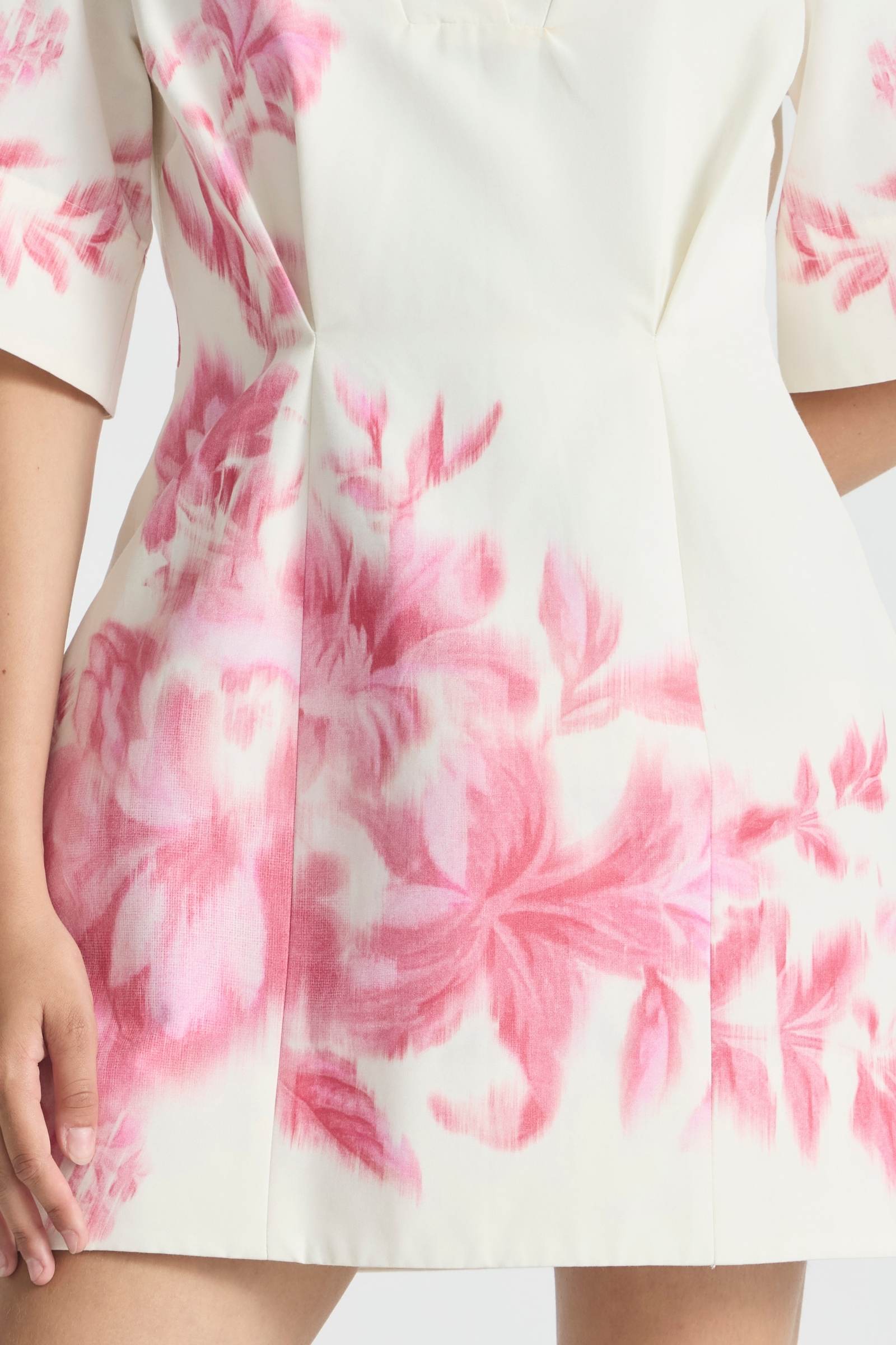 GLASSHOUSE COLLARED LANTERN DRESS