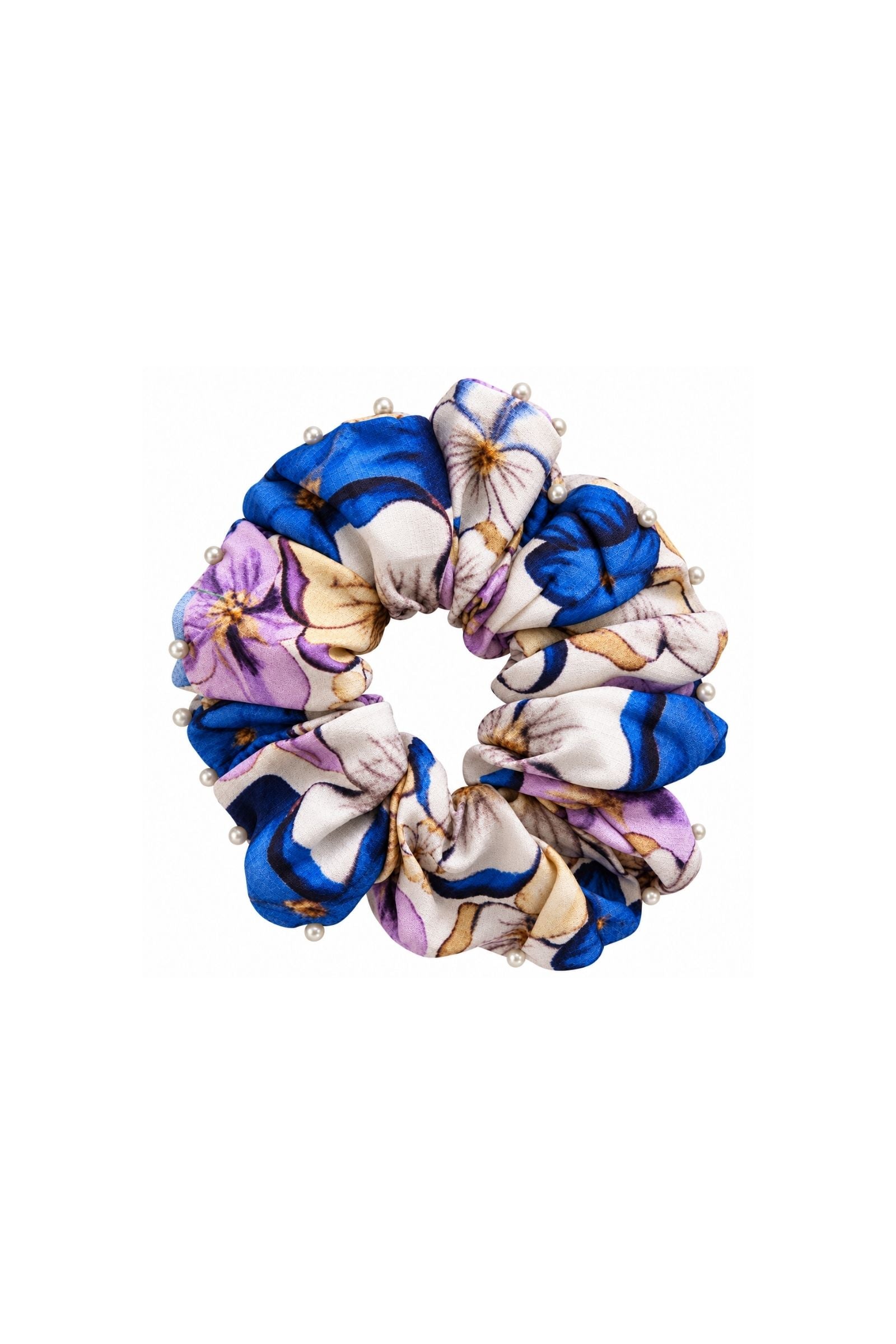 SOLUNA BEADED EDGE SCRUNCHIE