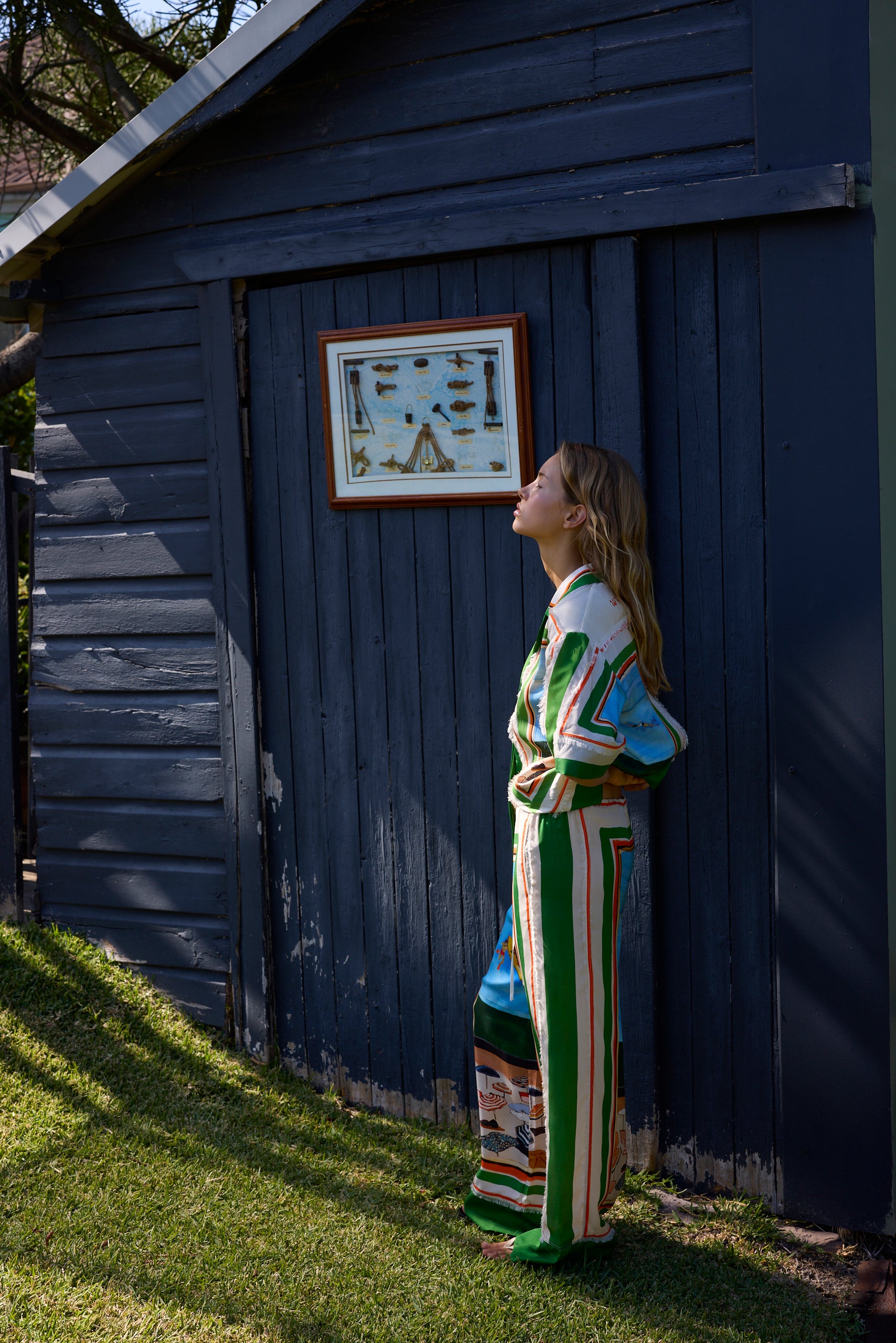 RIPPLE EFFECT FRINGE DETAIL PANT