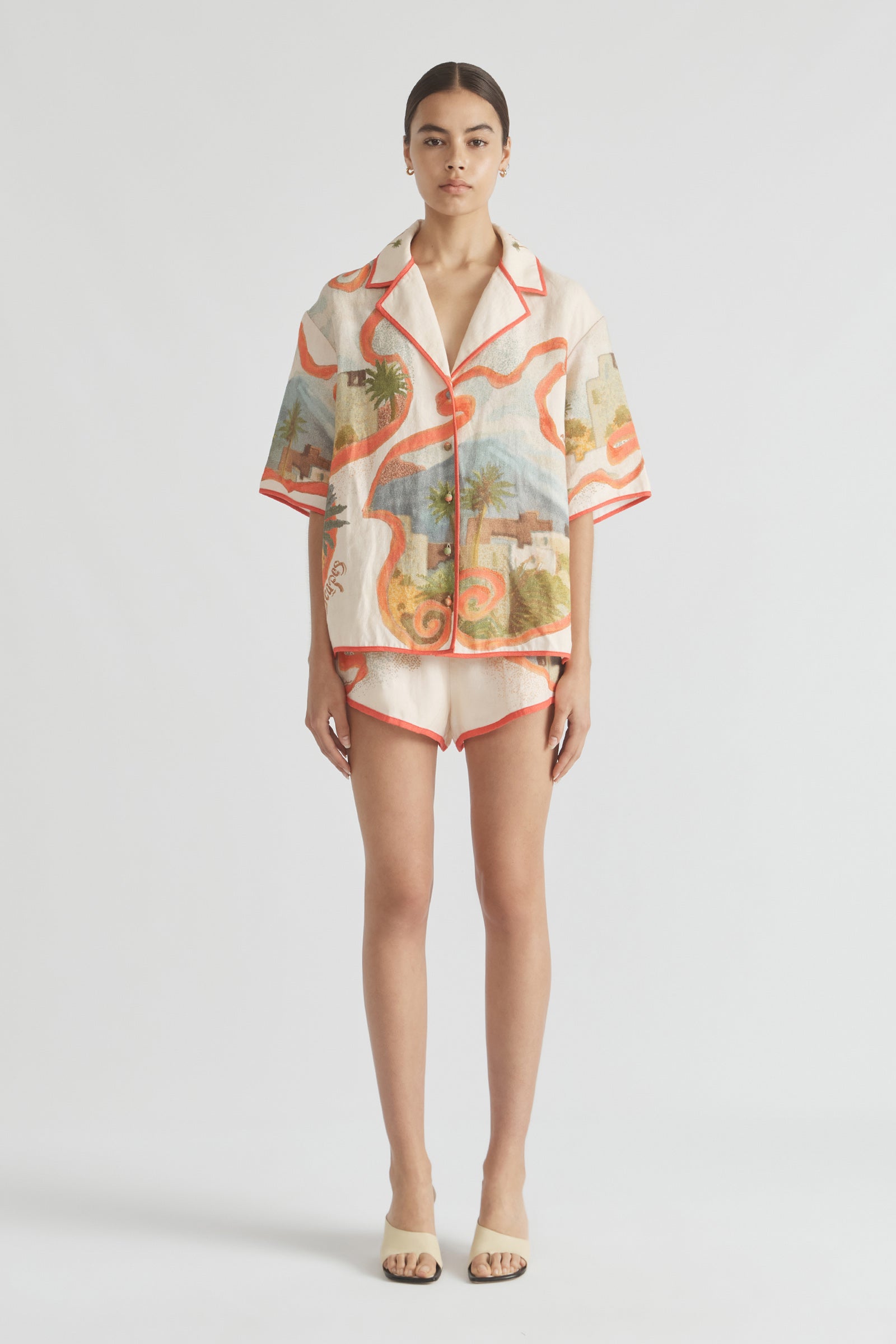 GREAT ESCAPE OVERSIZED SHIRT WITH BINDS
