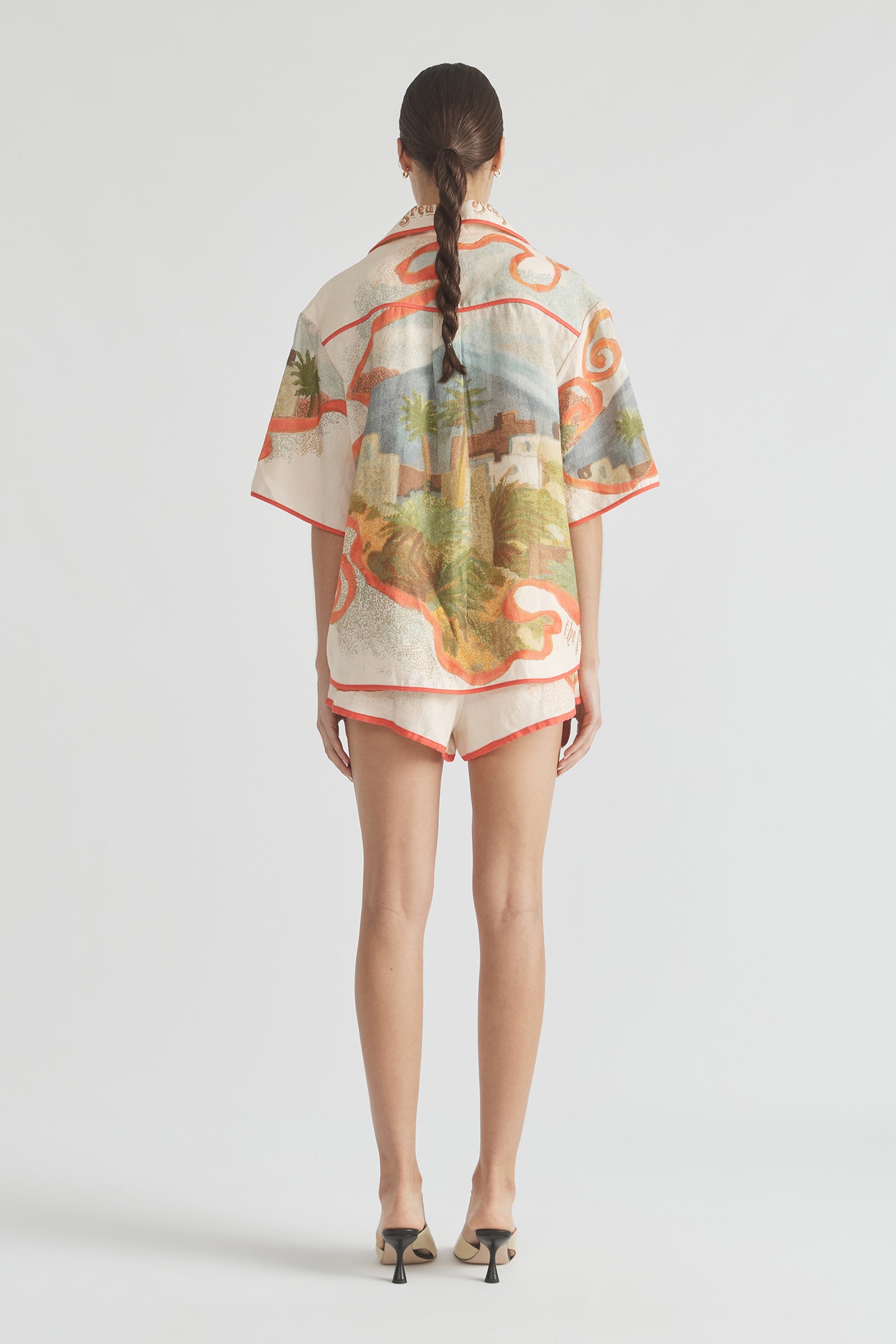 GREAT ESCAPE OVERSIZED SHIRT WITH BINDS