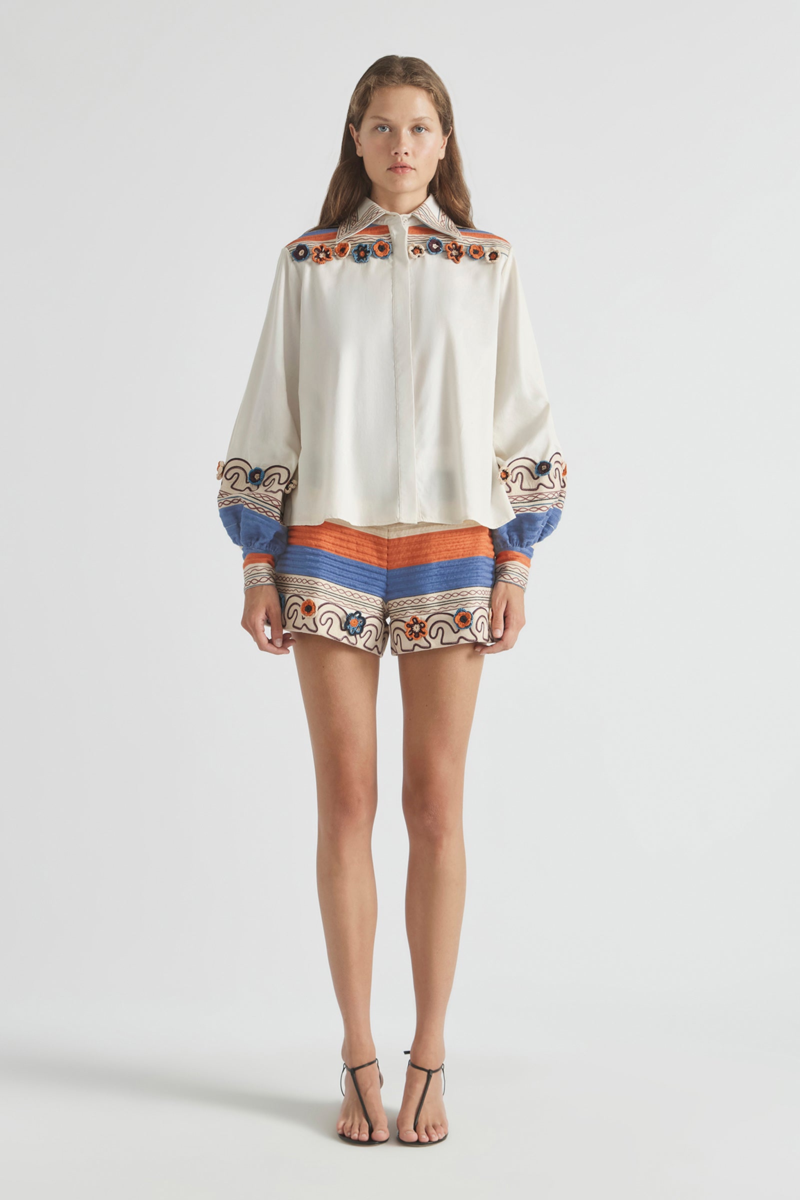 RISE YOKE BLOUSE