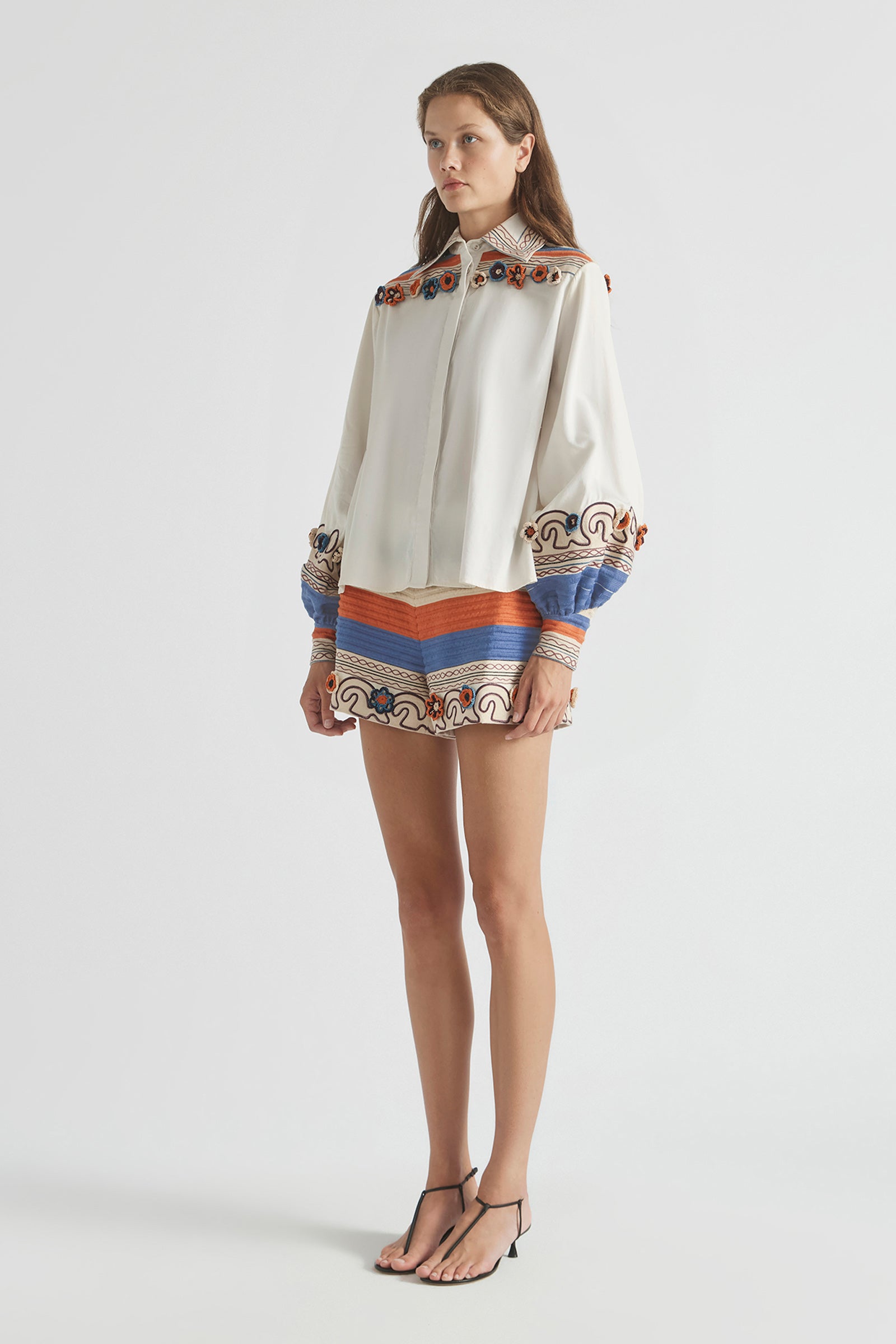 RISE YOKE BLOUSE