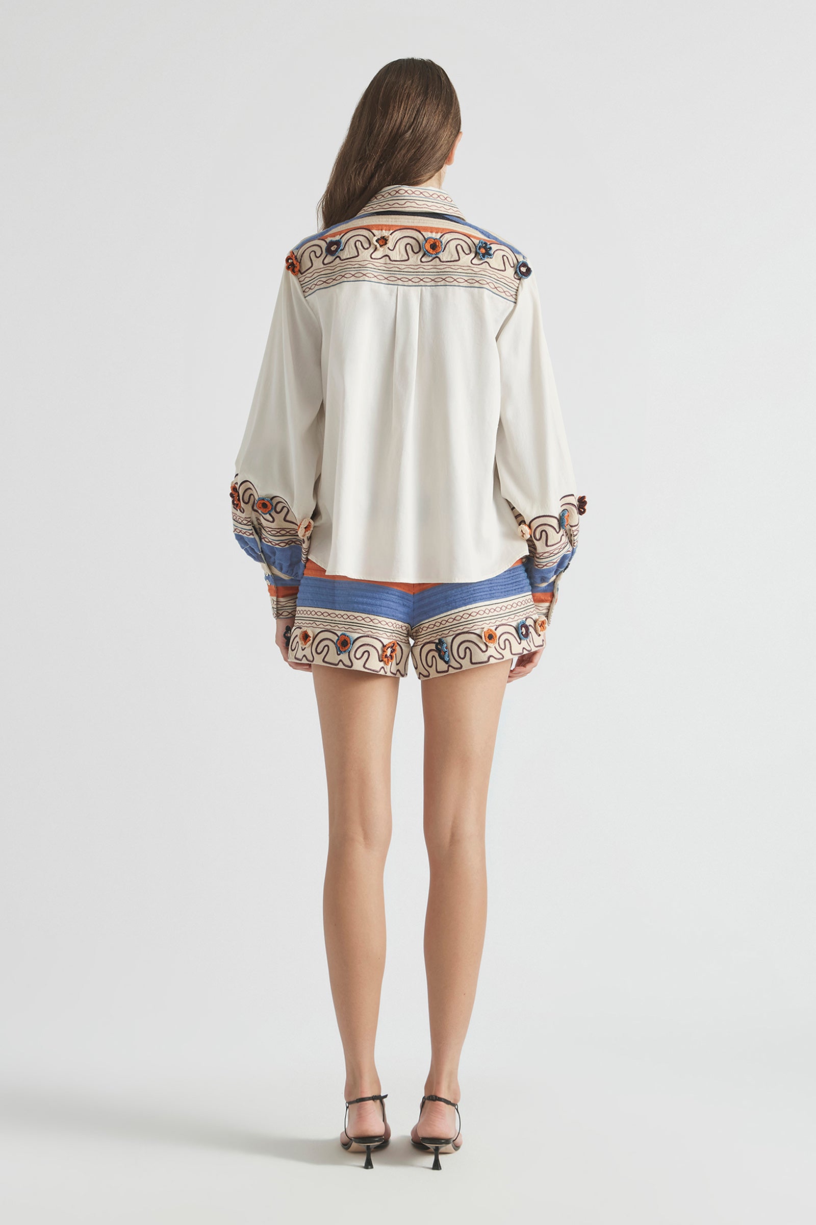 RISE YOKE BLOUSE