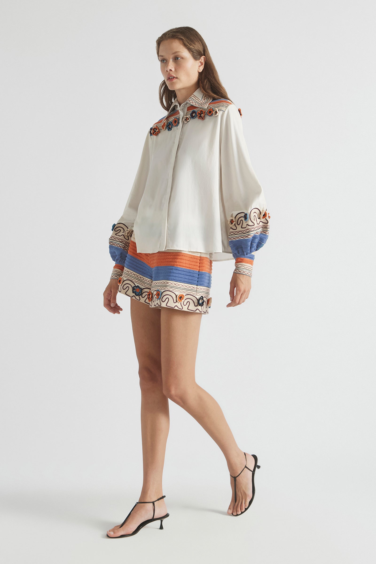 RISE YOKE BLOUSE
