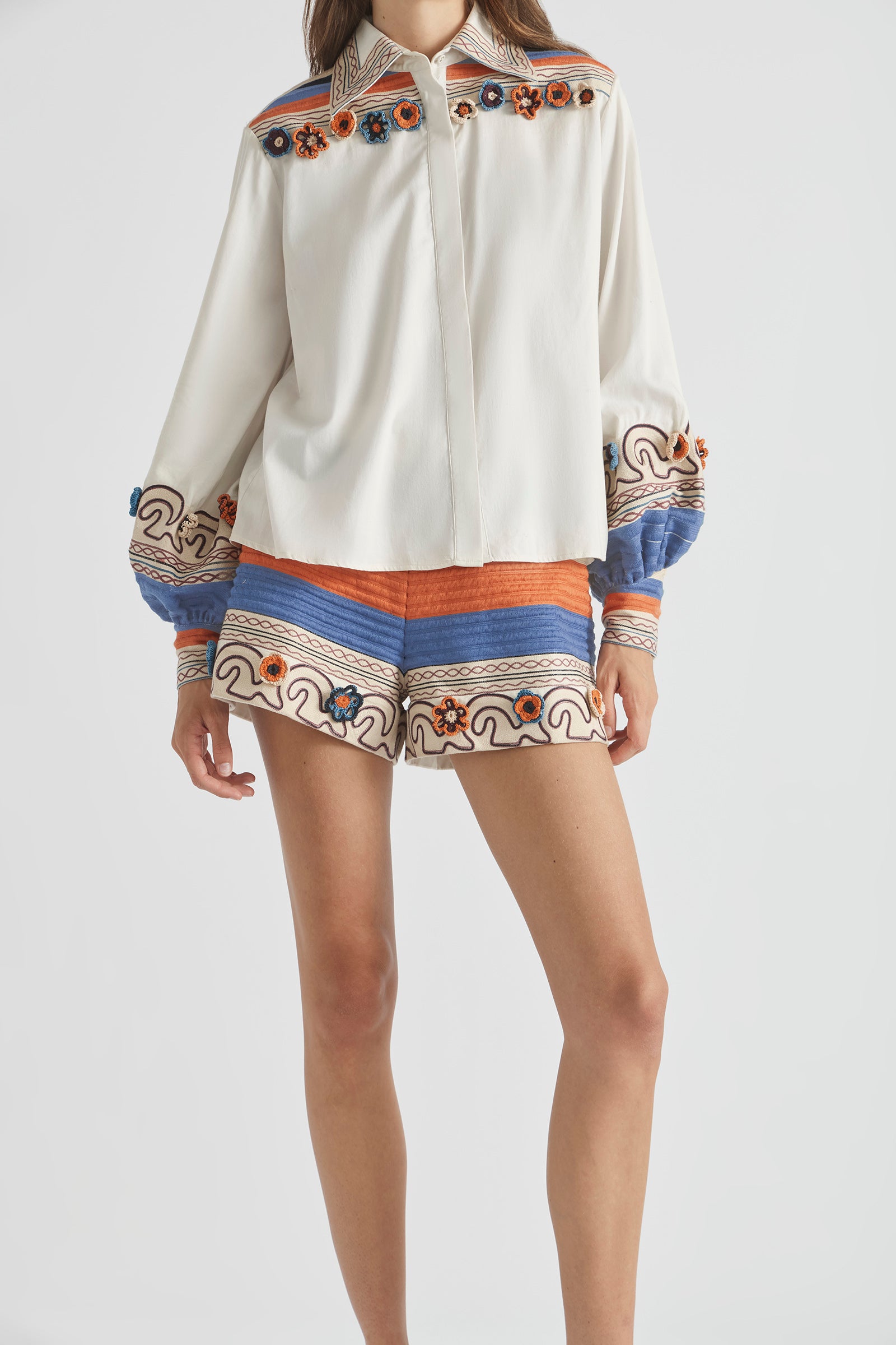 RISE YOKE BLOUSE