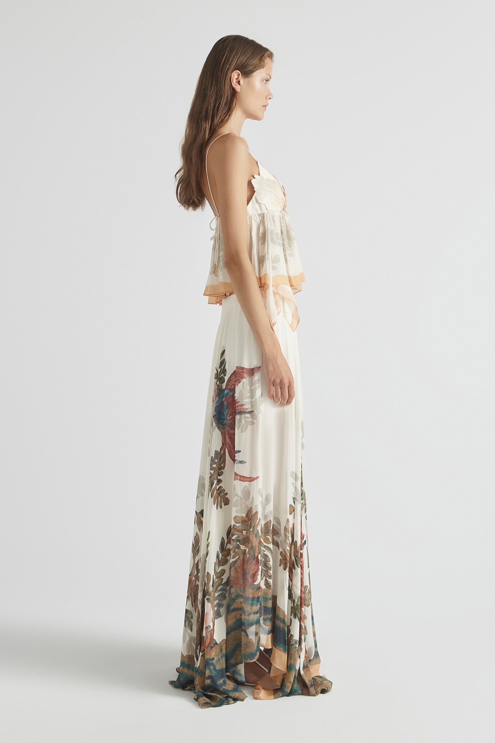 PROMISES FLARE MAXI SKIRT