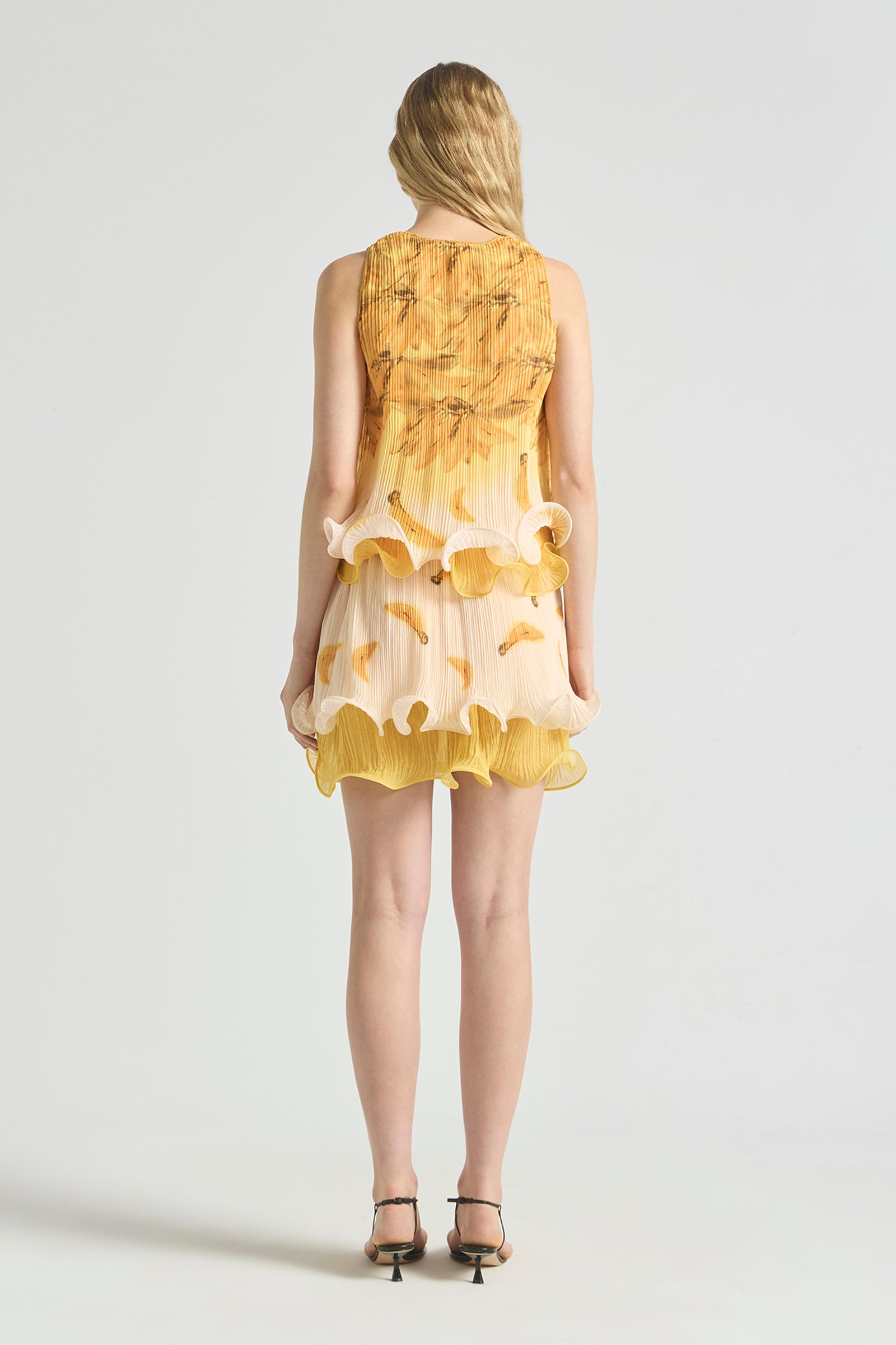 BATHERS FLUTED PLEAT CAMI