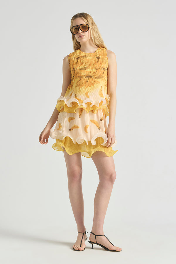 BATHERS FLUTED PLEAT CAMI