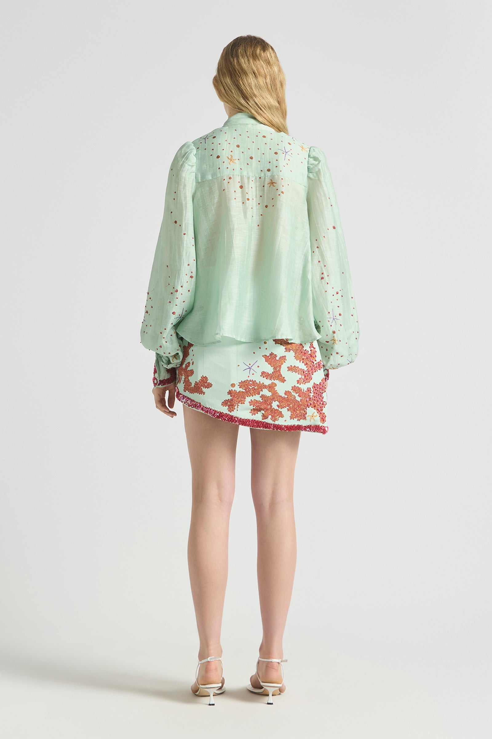 OCEANS APART WAVE SKIRT