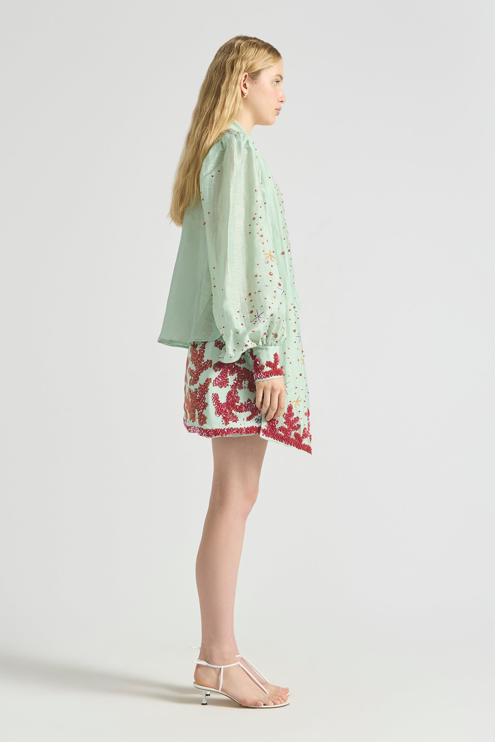 OCEANS APART WAVE SKIRT