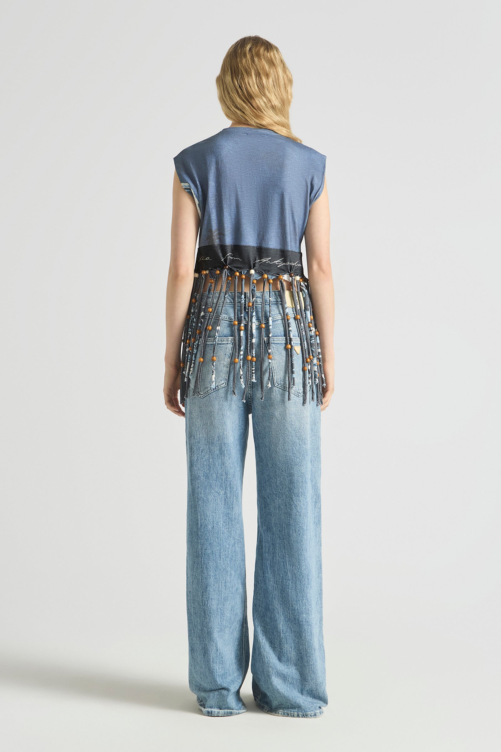 WAVEPOOL BEADED FRINGE TOP