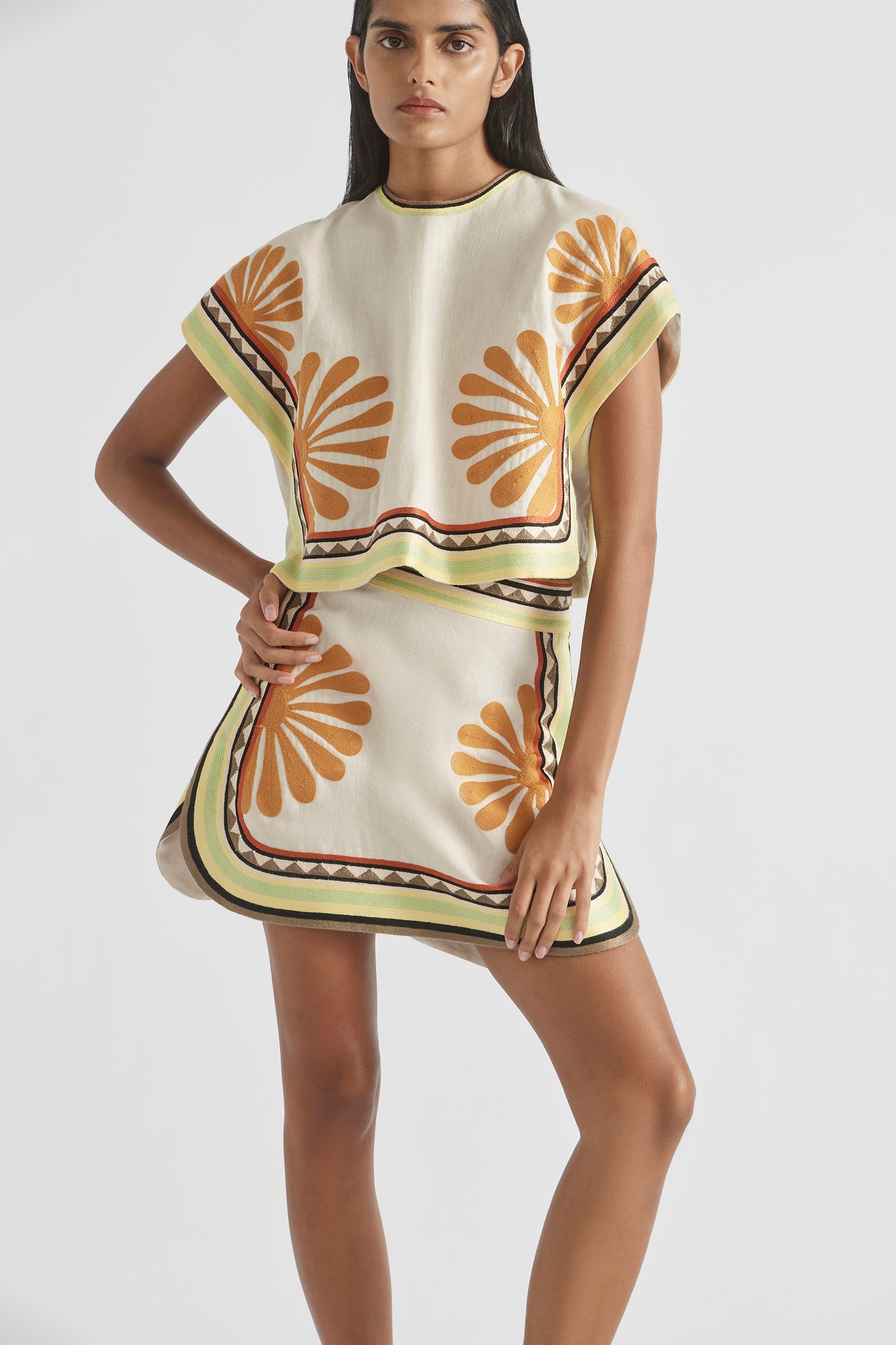 DÉJÀ VU OVERSIZED CROP