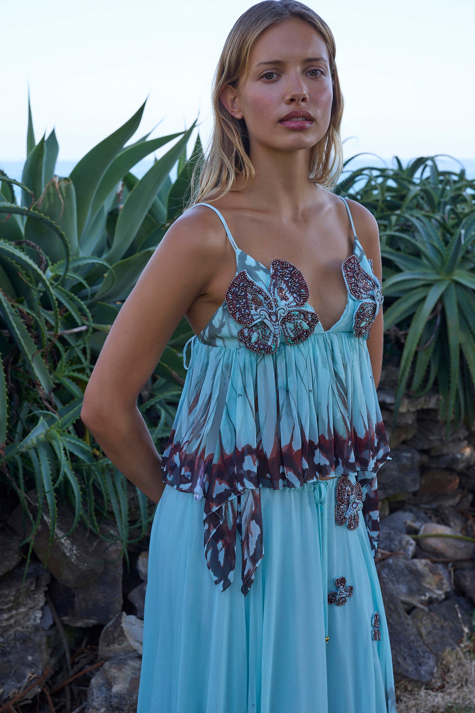 BUTTERFLY EFFECT BUTTERFLY BUST CROP