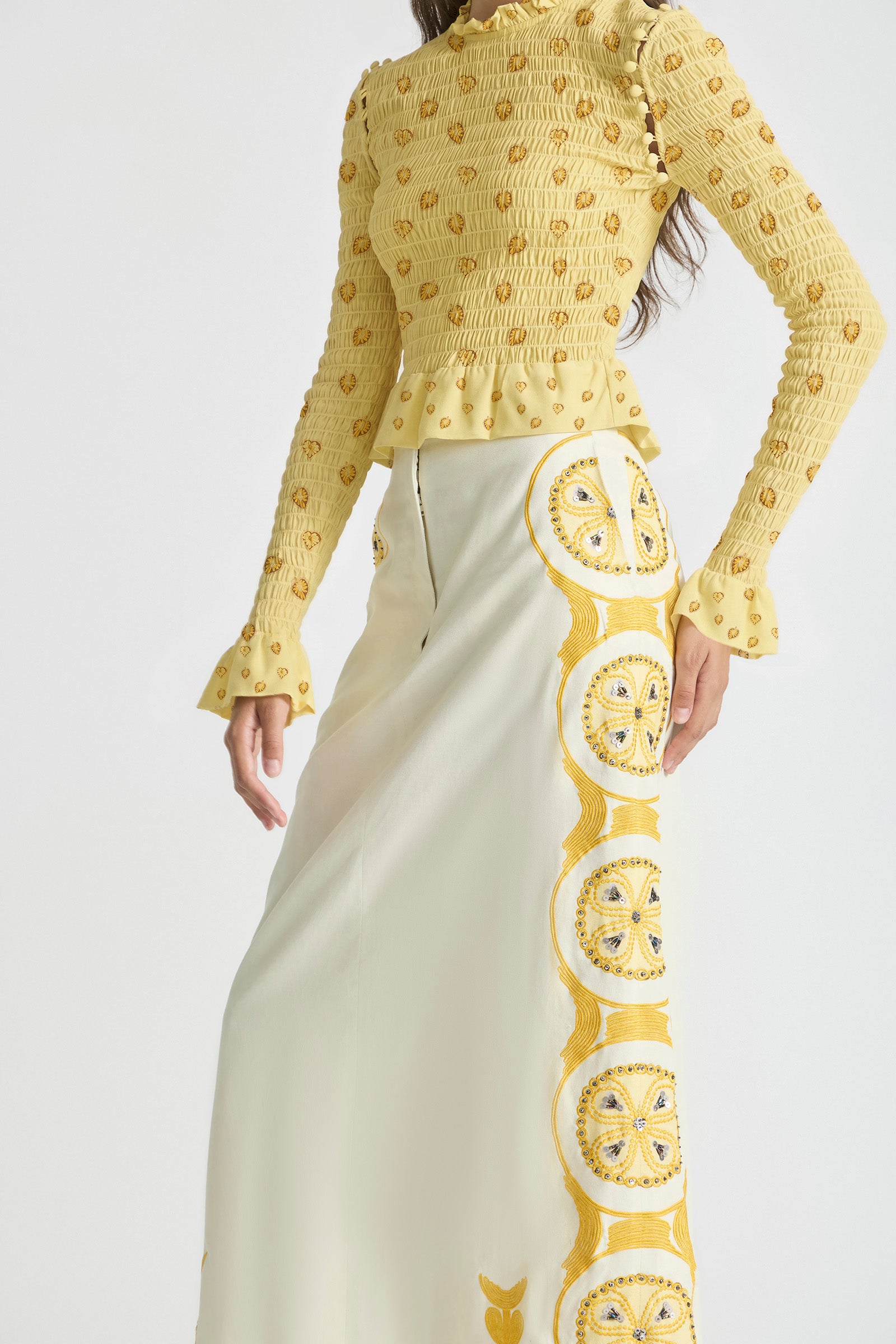 AURA STRAIGHT LONG SKIRT