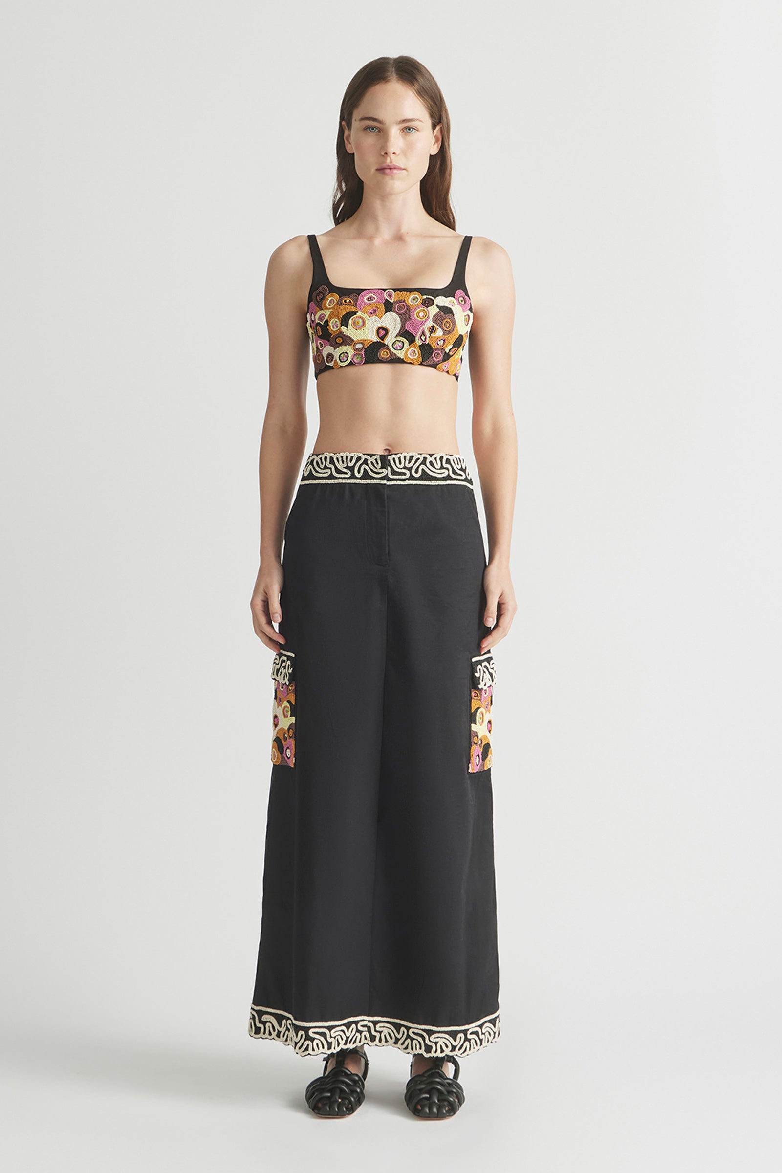 BEL AIR STRAIGHT LONG SKIRT